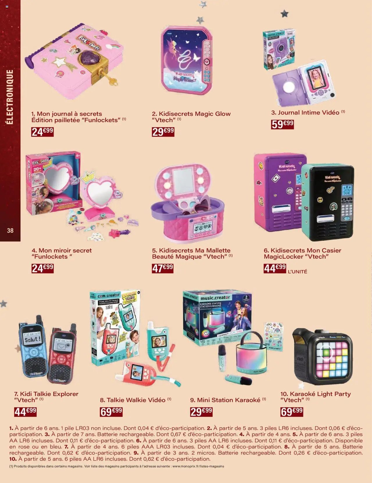 Monoprix - Guide jouets (2025-10-20 - 2025-12-07)