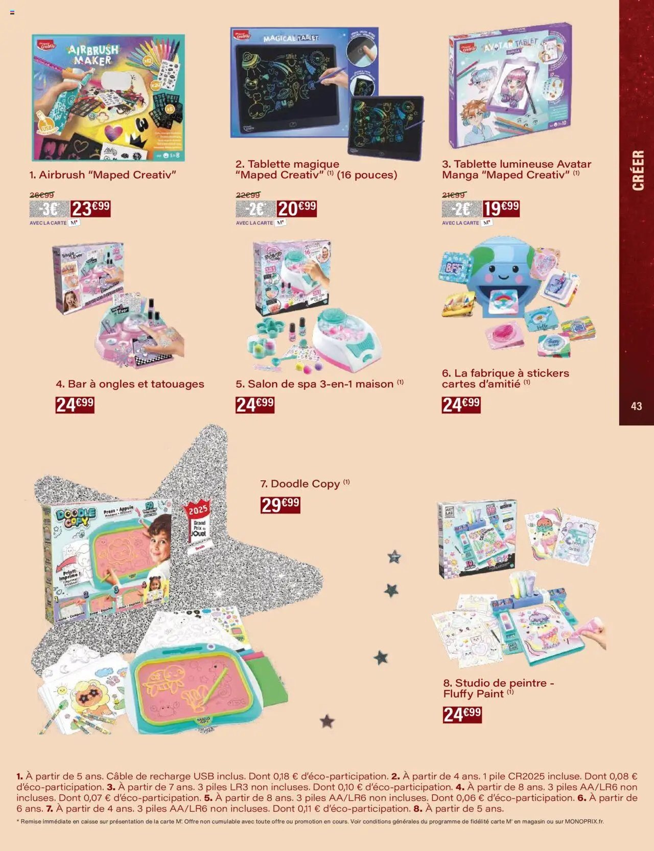 Monoprix - Guide jouets (2025-10-20 - 2025-12-07)