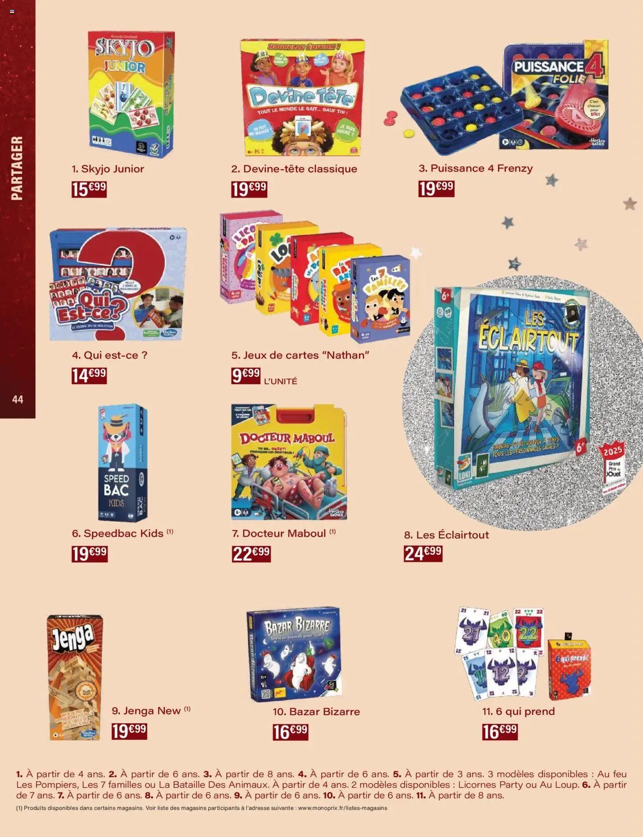 Monoprix - Guide jouets (2025-10-20 - 2025-12-07)