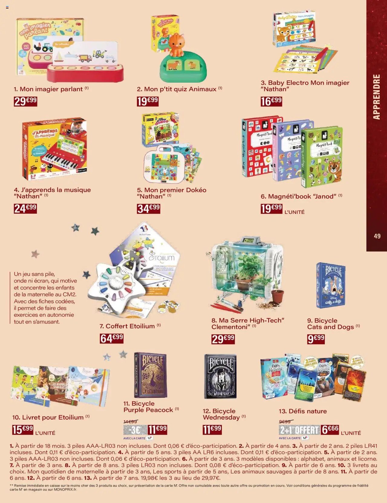 Monoprix - Guide jouets (2025-10-20 - 2025-12-07)