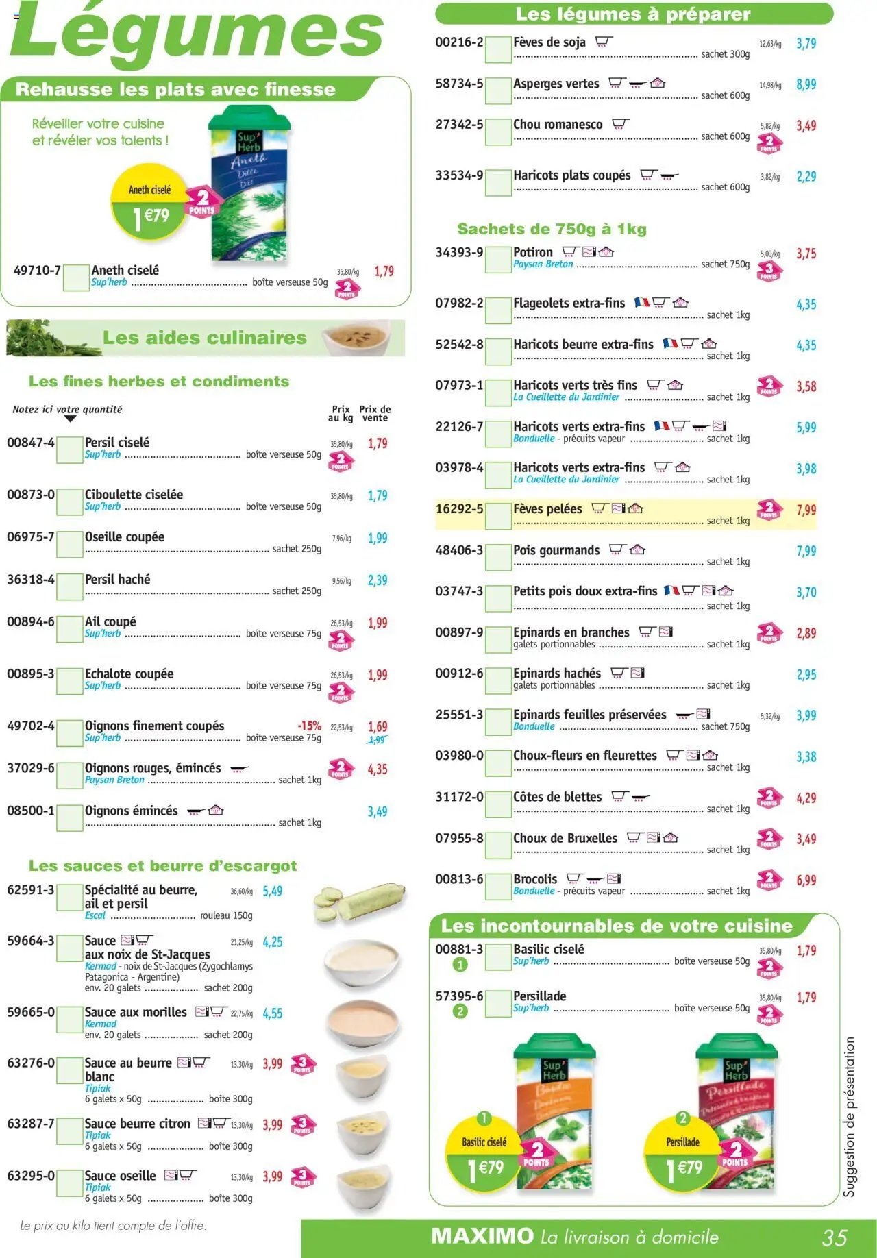 Maximo catalogue (2025-09-26 - 2025-10-23)
