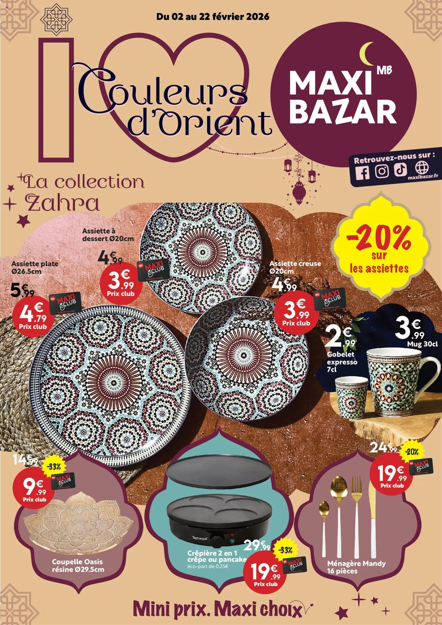 Maxi Bazar - Catalogue saisonnier Maxi Bazar