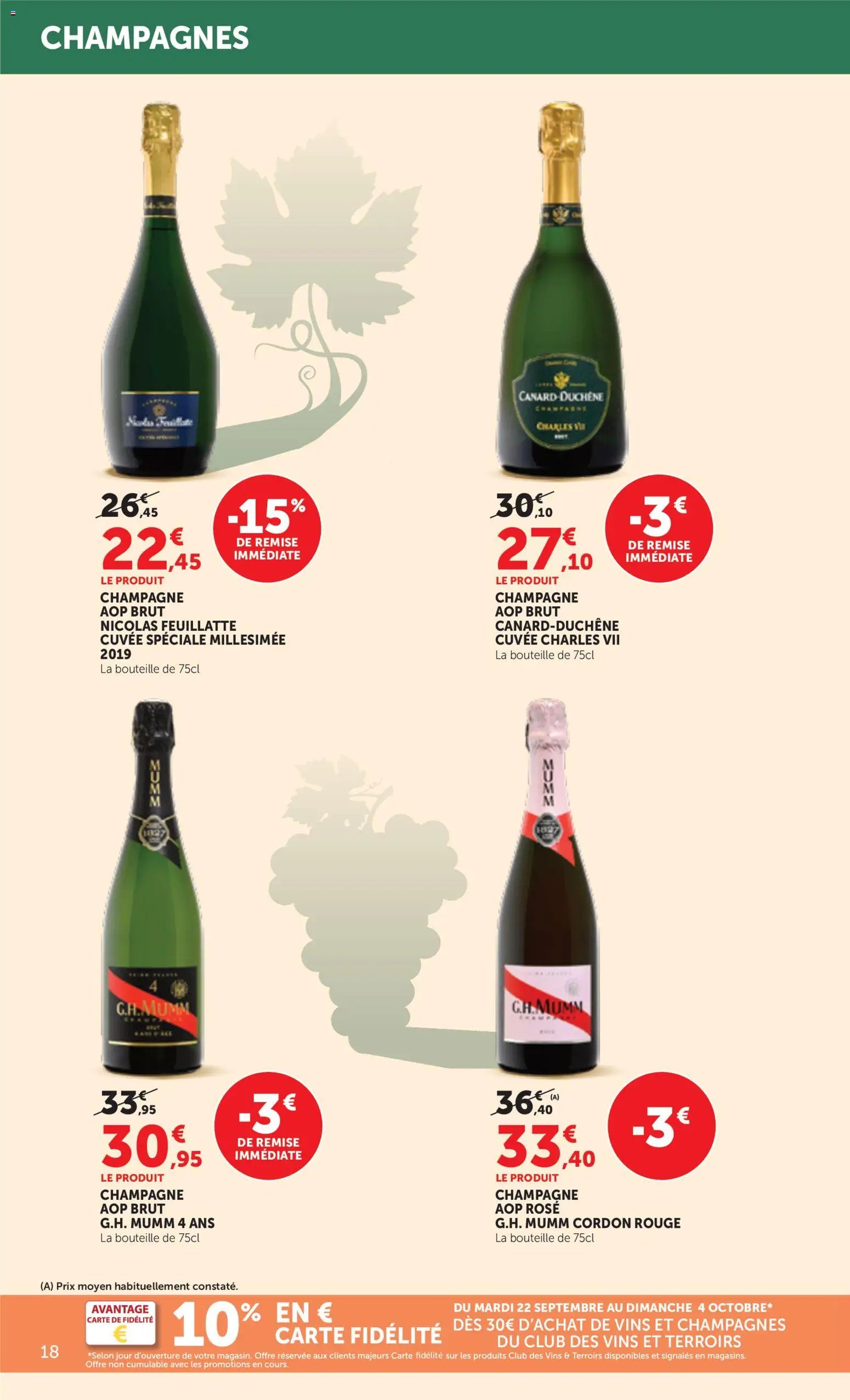 bi1 Foire aux vins supermarché