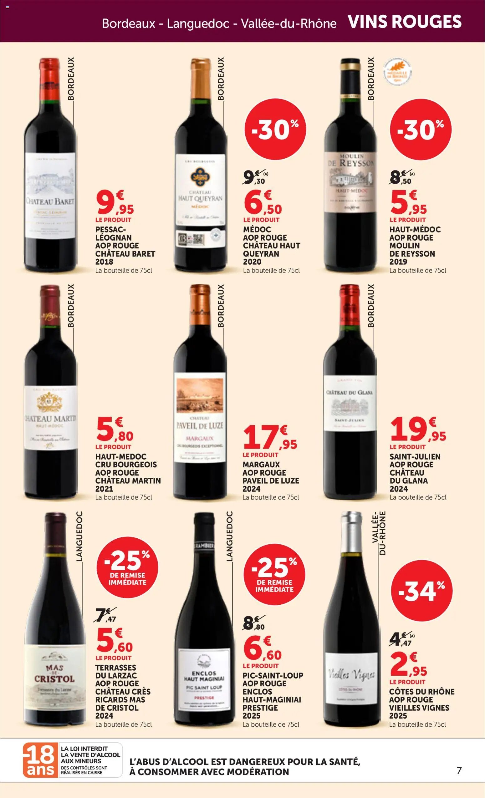 bi1 Foire aux vins supermarché