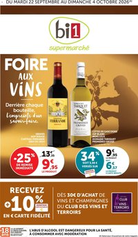 bi1 Foire aux vins supermarché