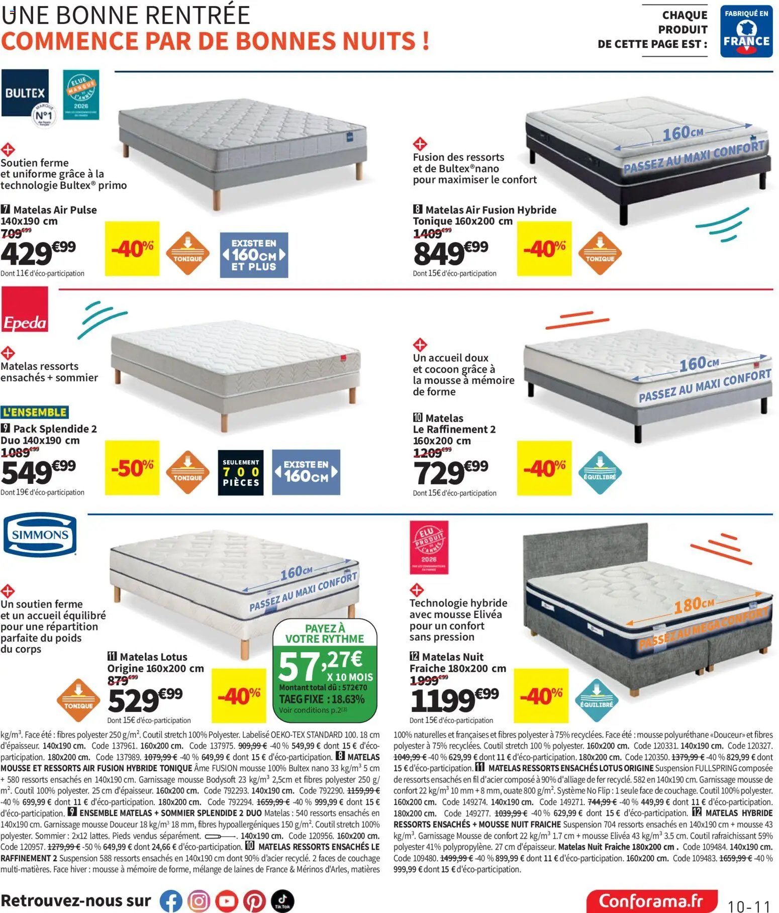 Conforama catalogue