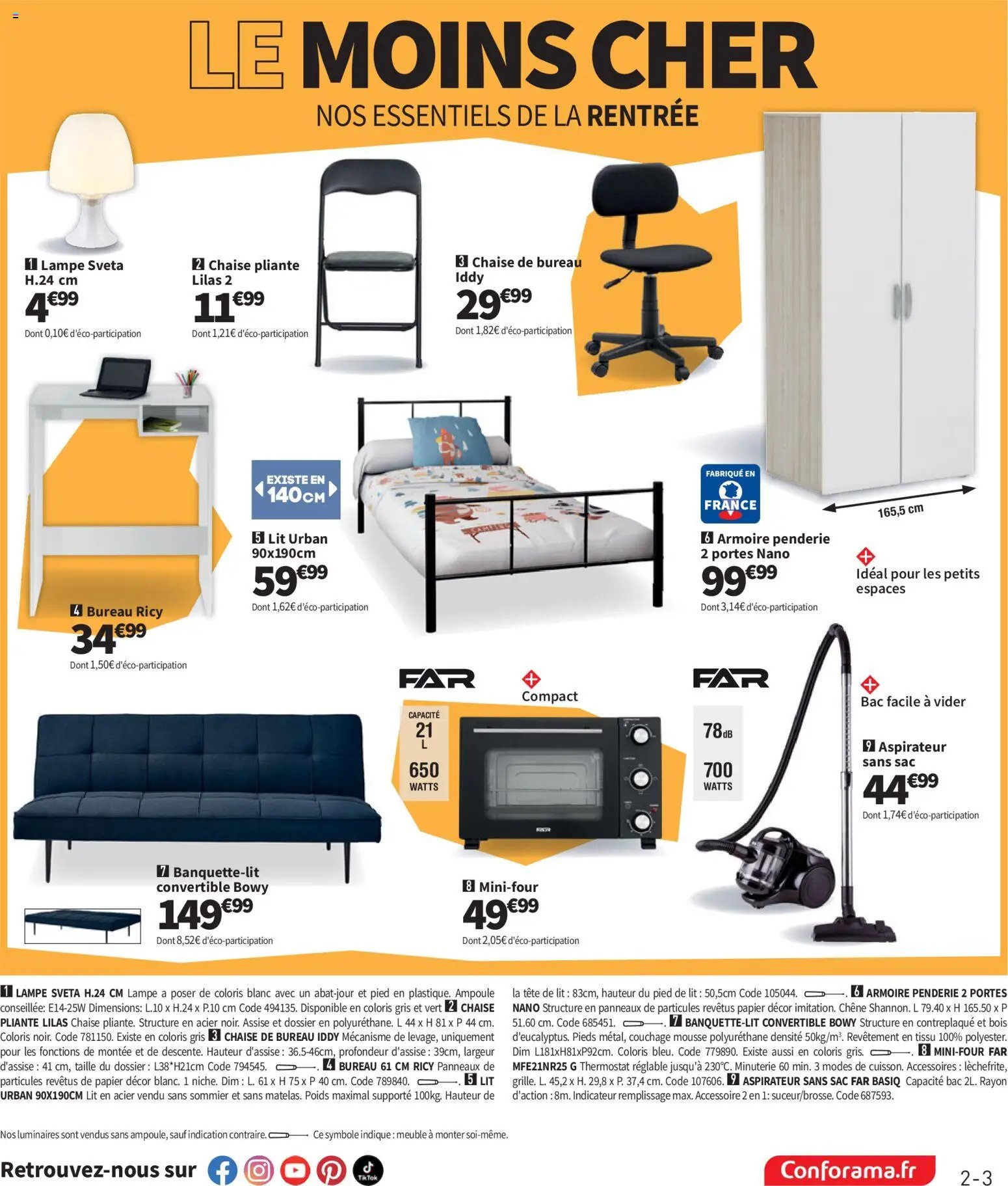 Conforama catalogue
