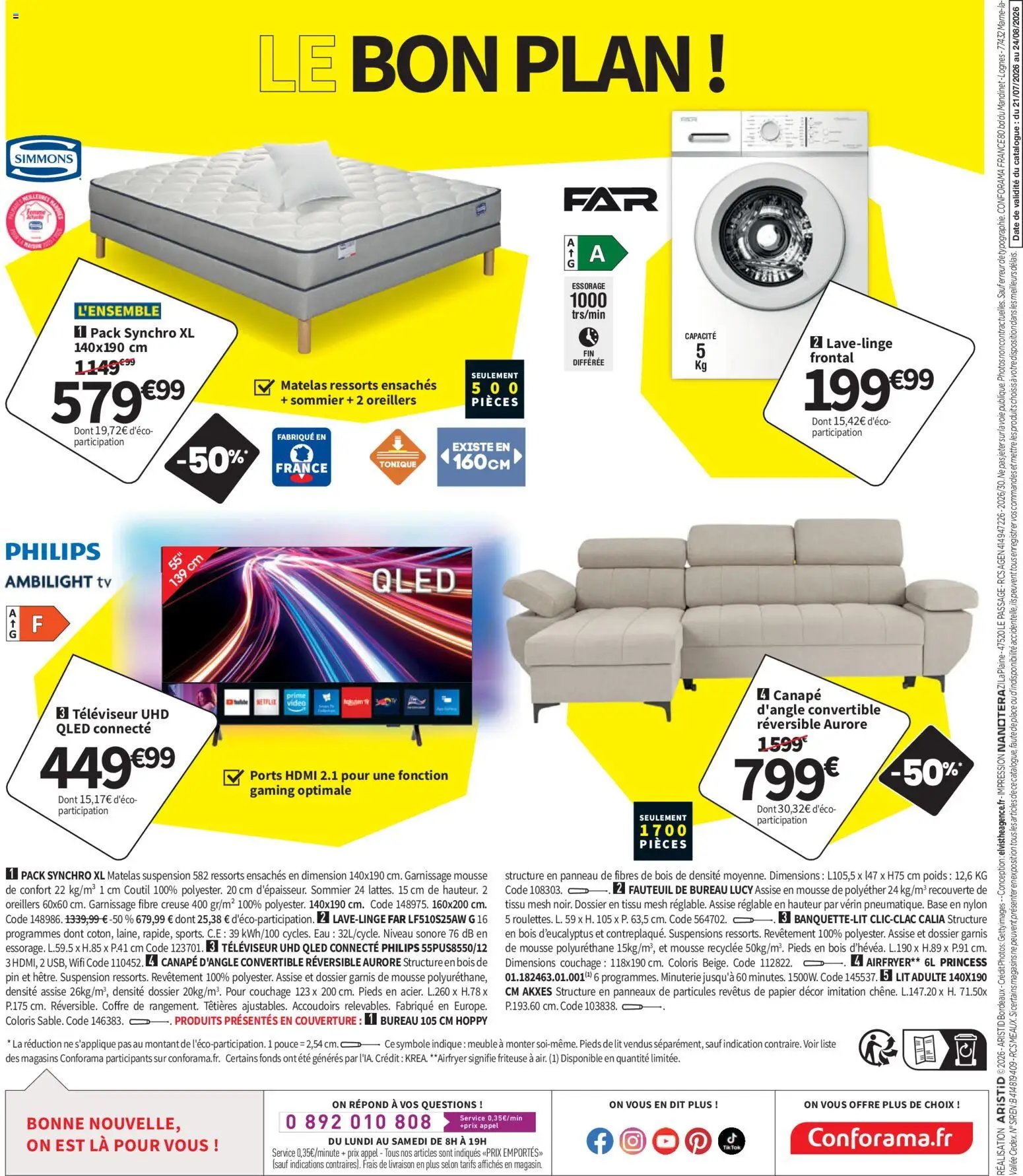 Conforama catalogue