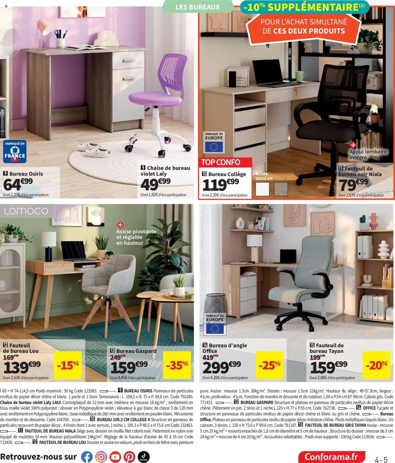 Conforama catalogue