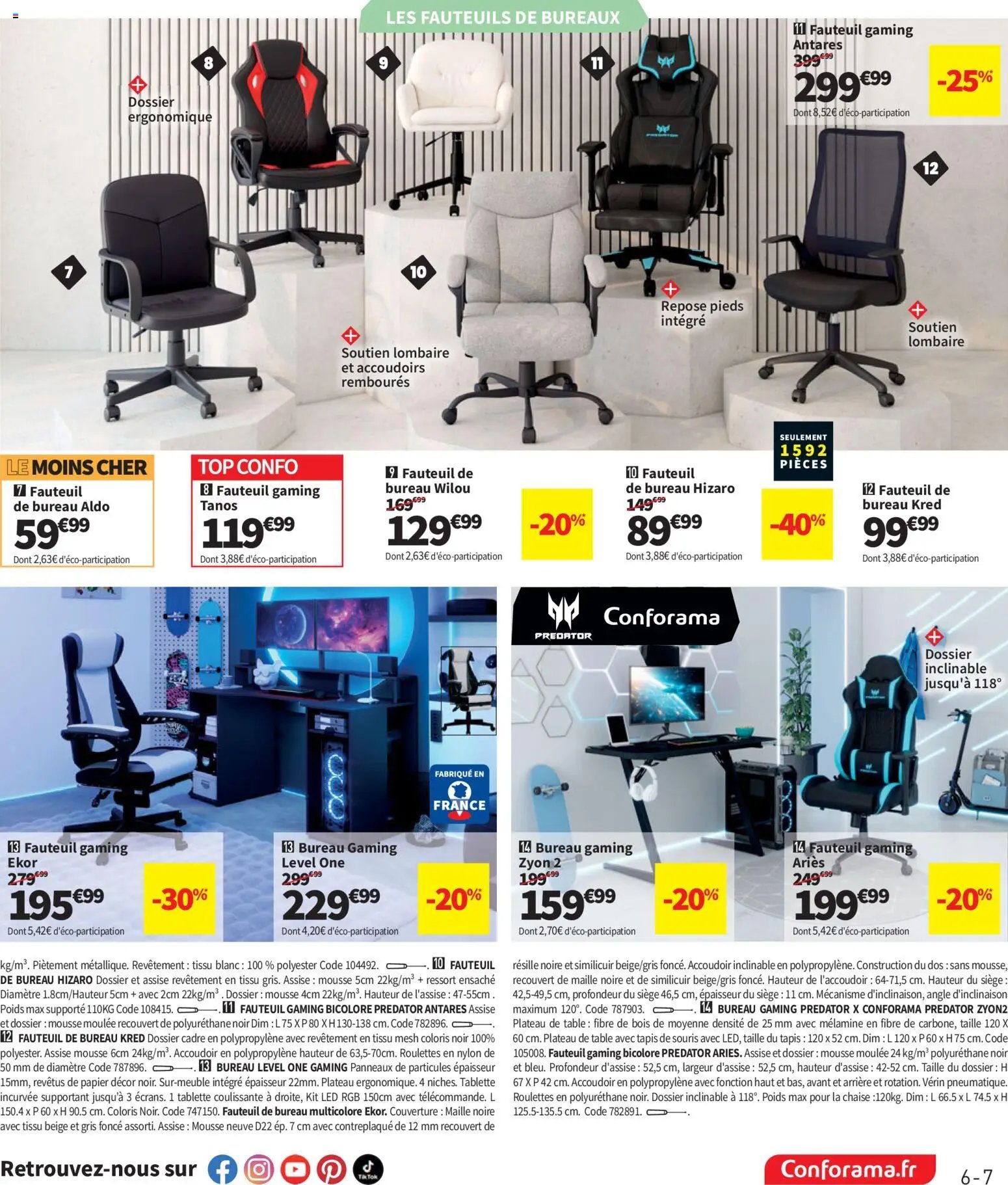 Conforama catalogue