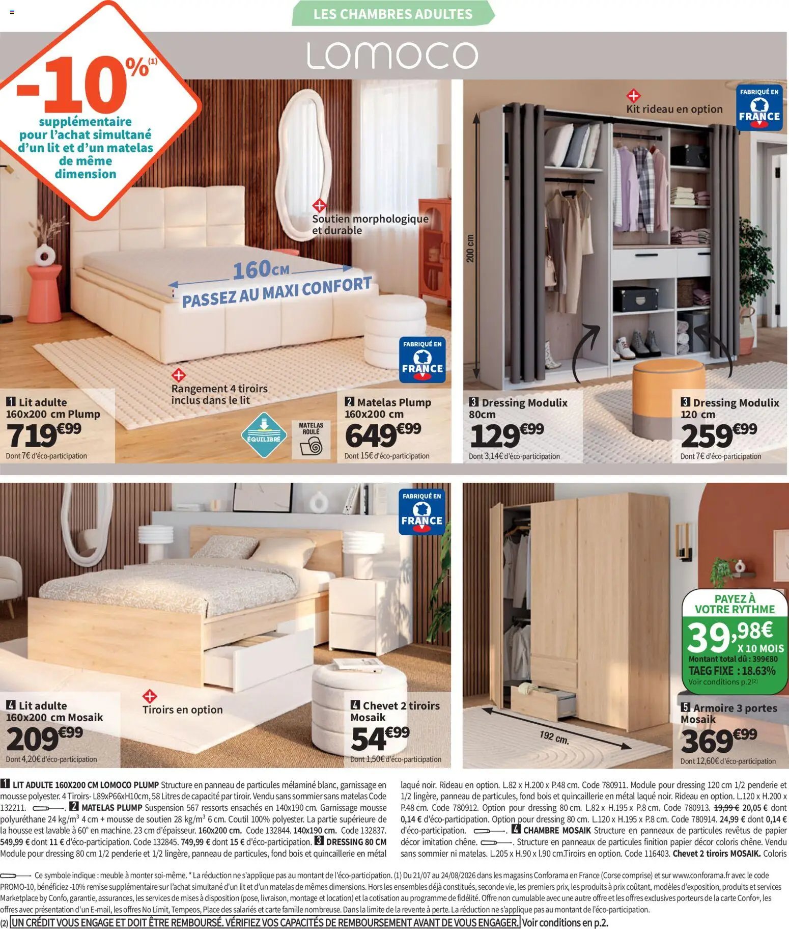 Conforama catalogue