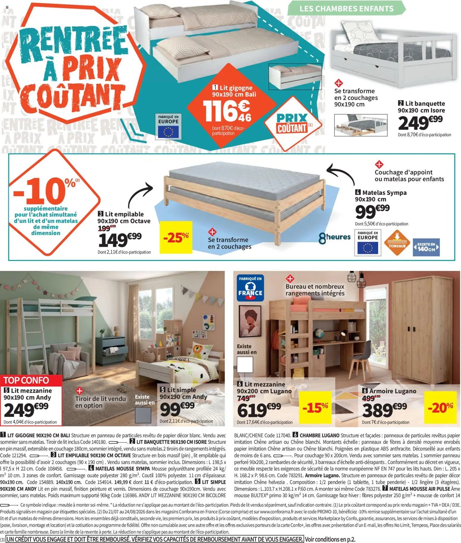 Conforama catalogue