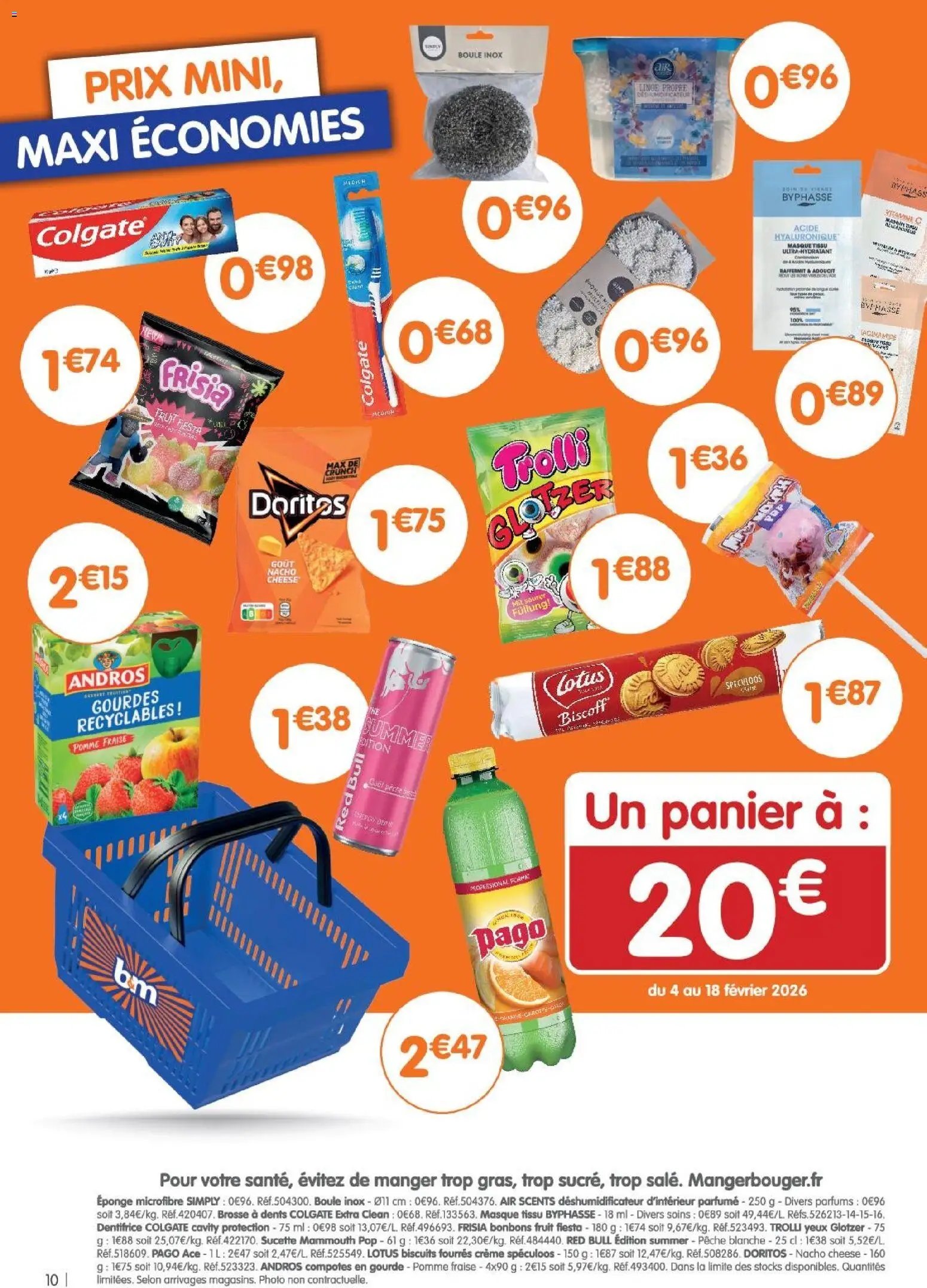 B&M catalogue