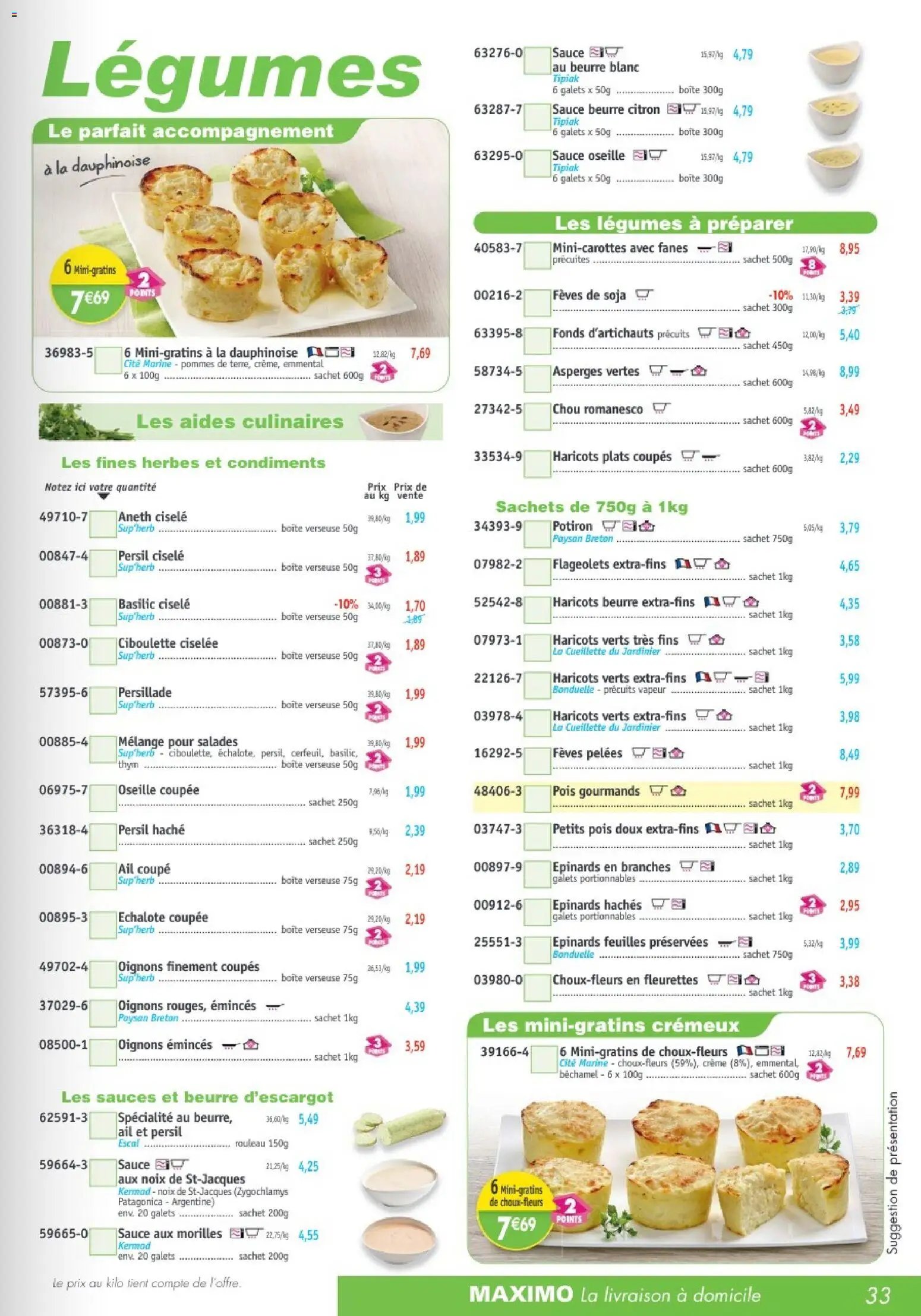 Maximo catalogue (2026-04-27 - 2026-05-24)