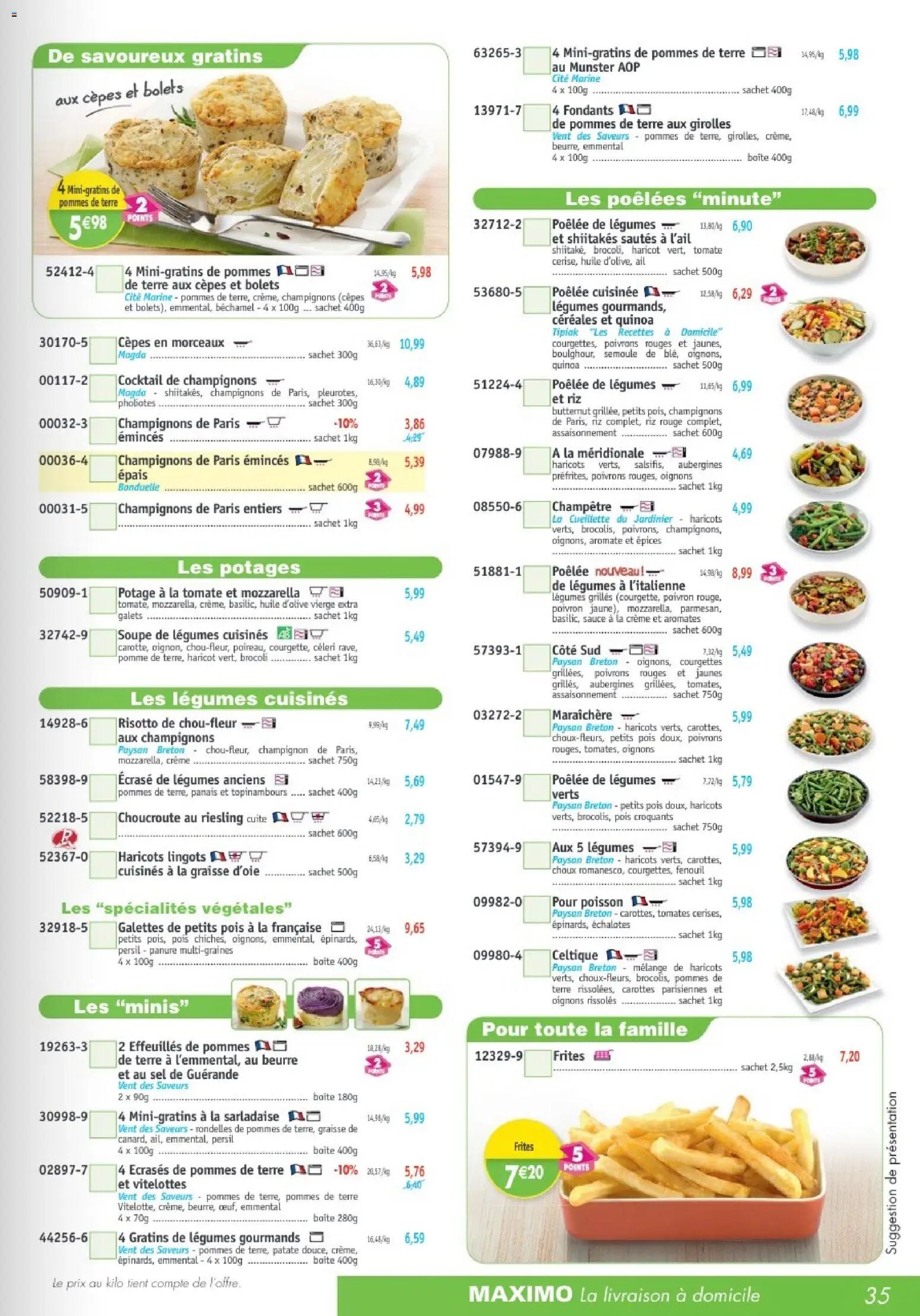 Maximo catalogue (2026-04-27 - 2026-05-24)