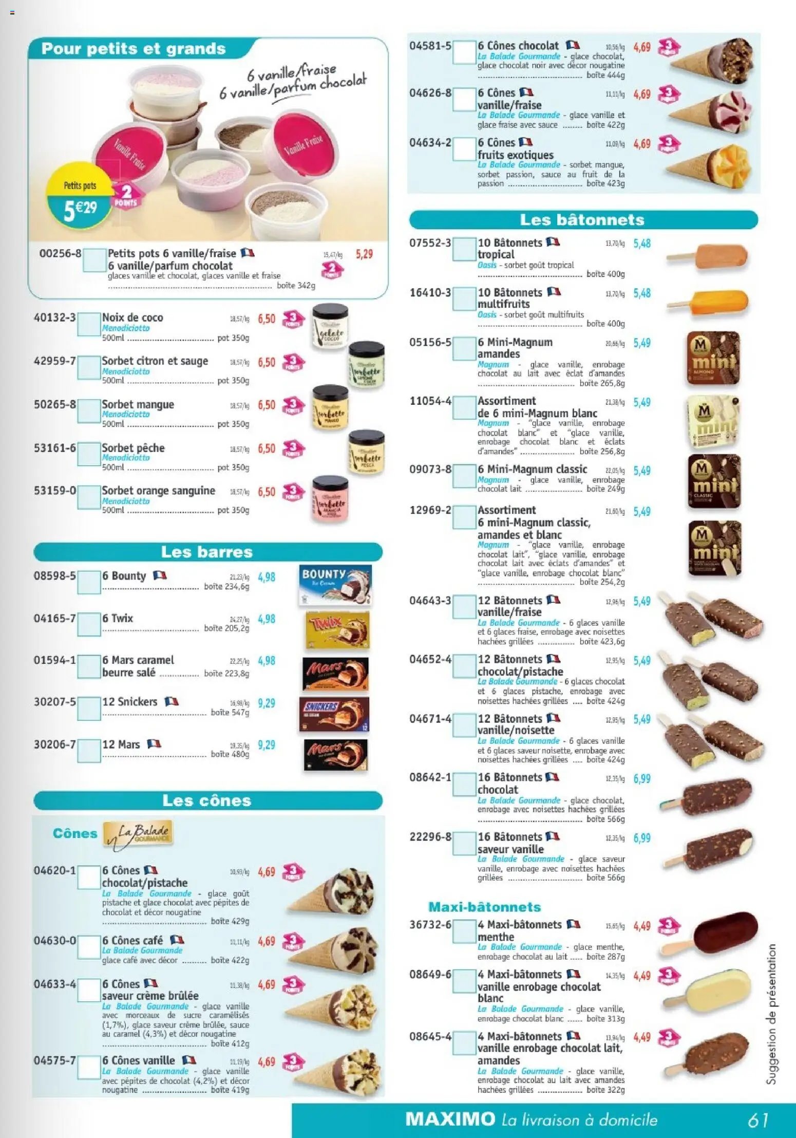 Maximo catalogue (2026-04-27 - 2026-05-24)