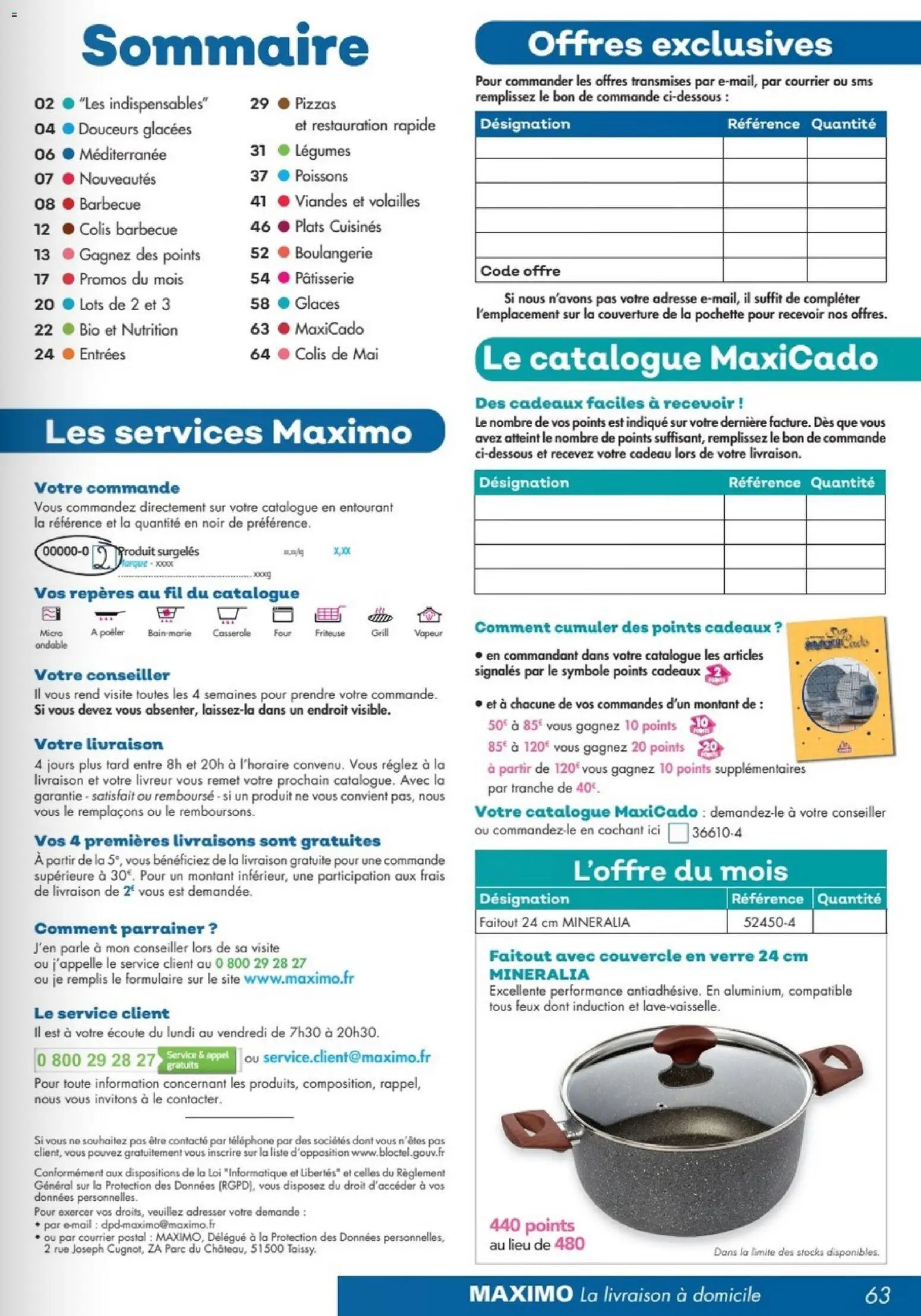 Maximo catalogue (2026-04-27 - 2026-05-24)