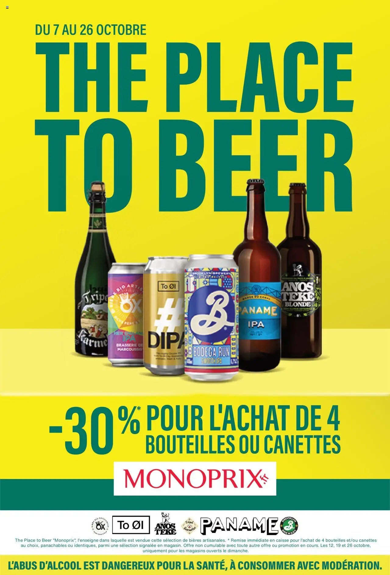 Monoprix - Guide place to beer