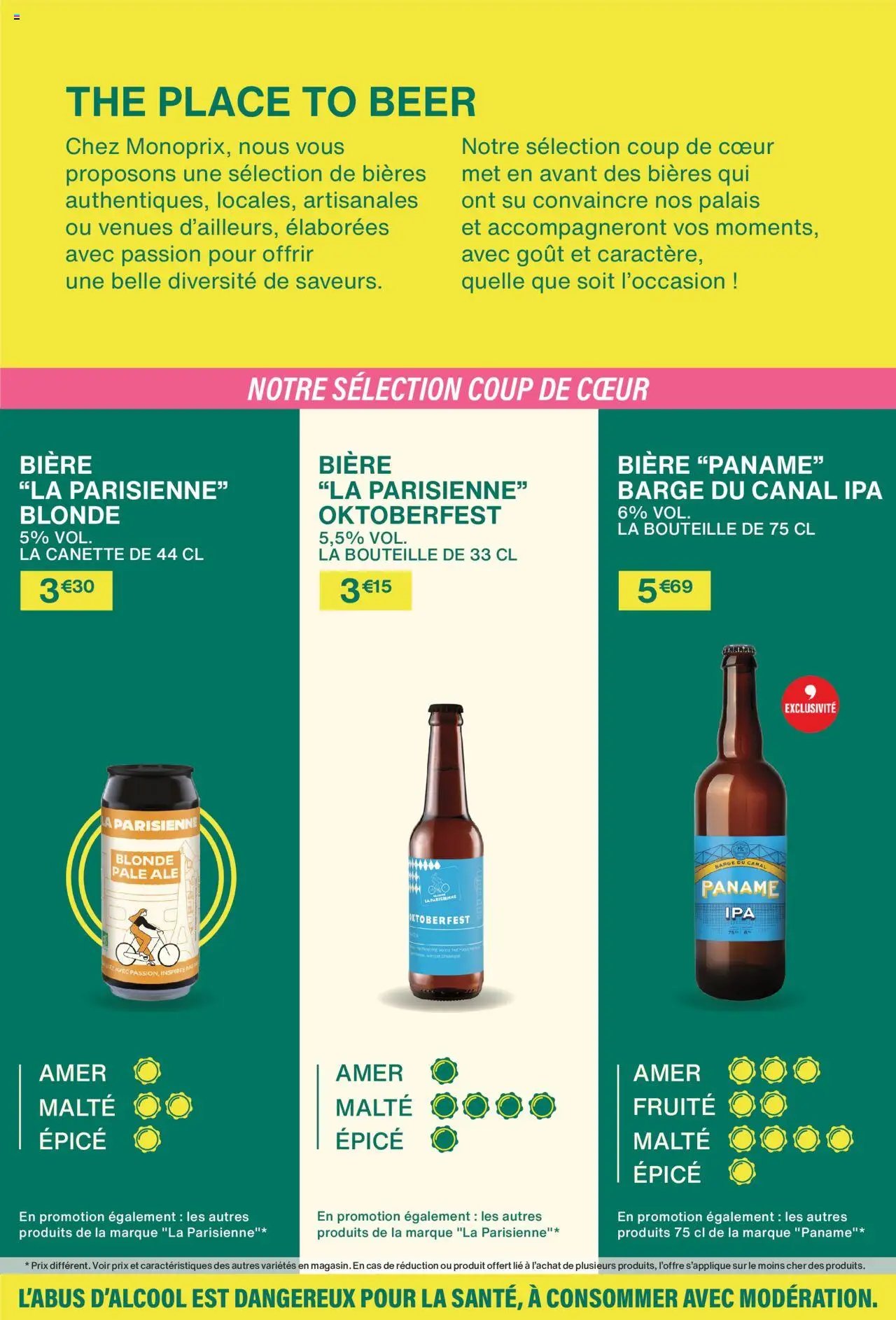 Monoprix - Guide place to beer