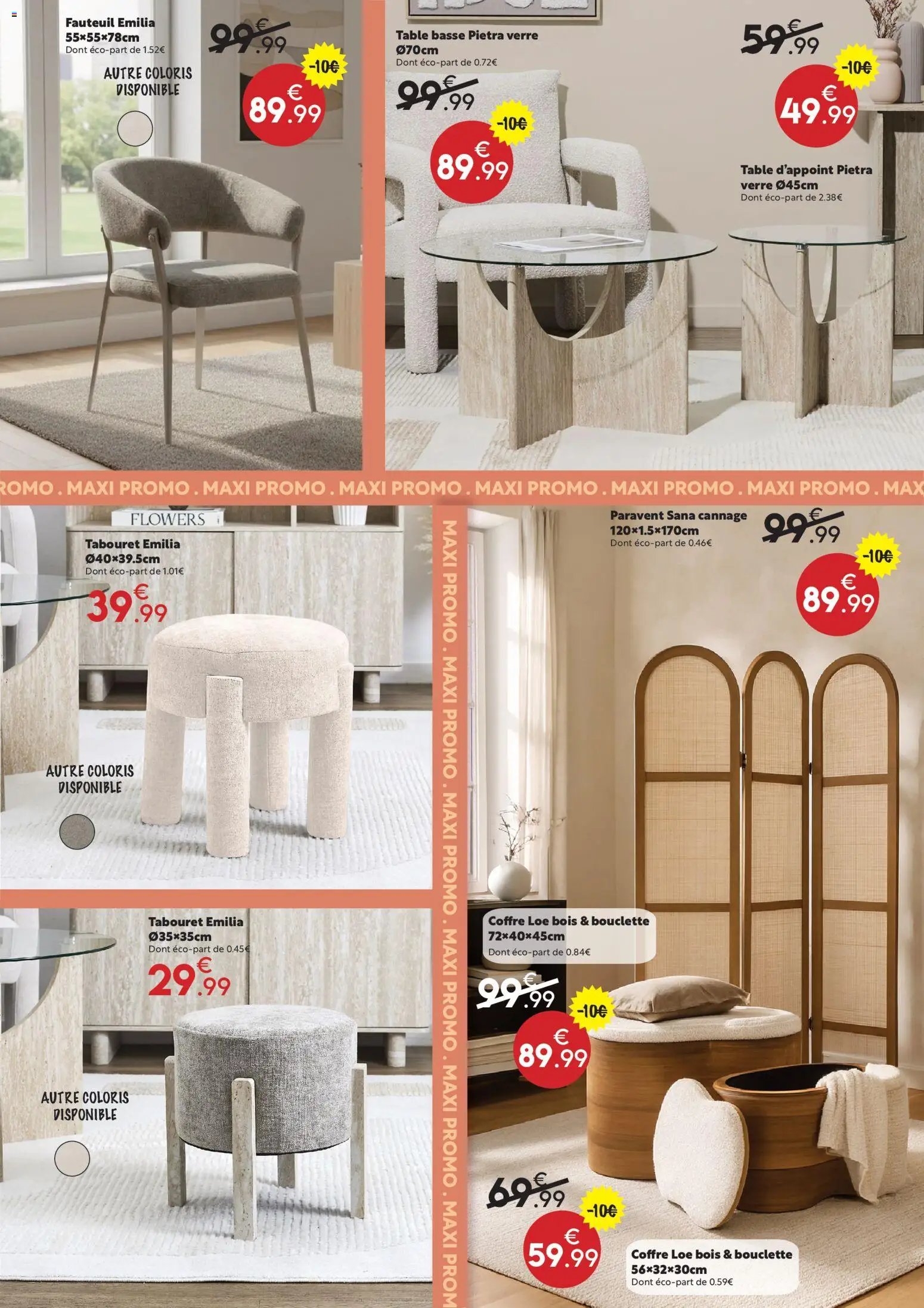 Maxi Bazar - Catalogue mobilier