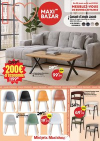 Maxi Bazar - Catalogue mobilier