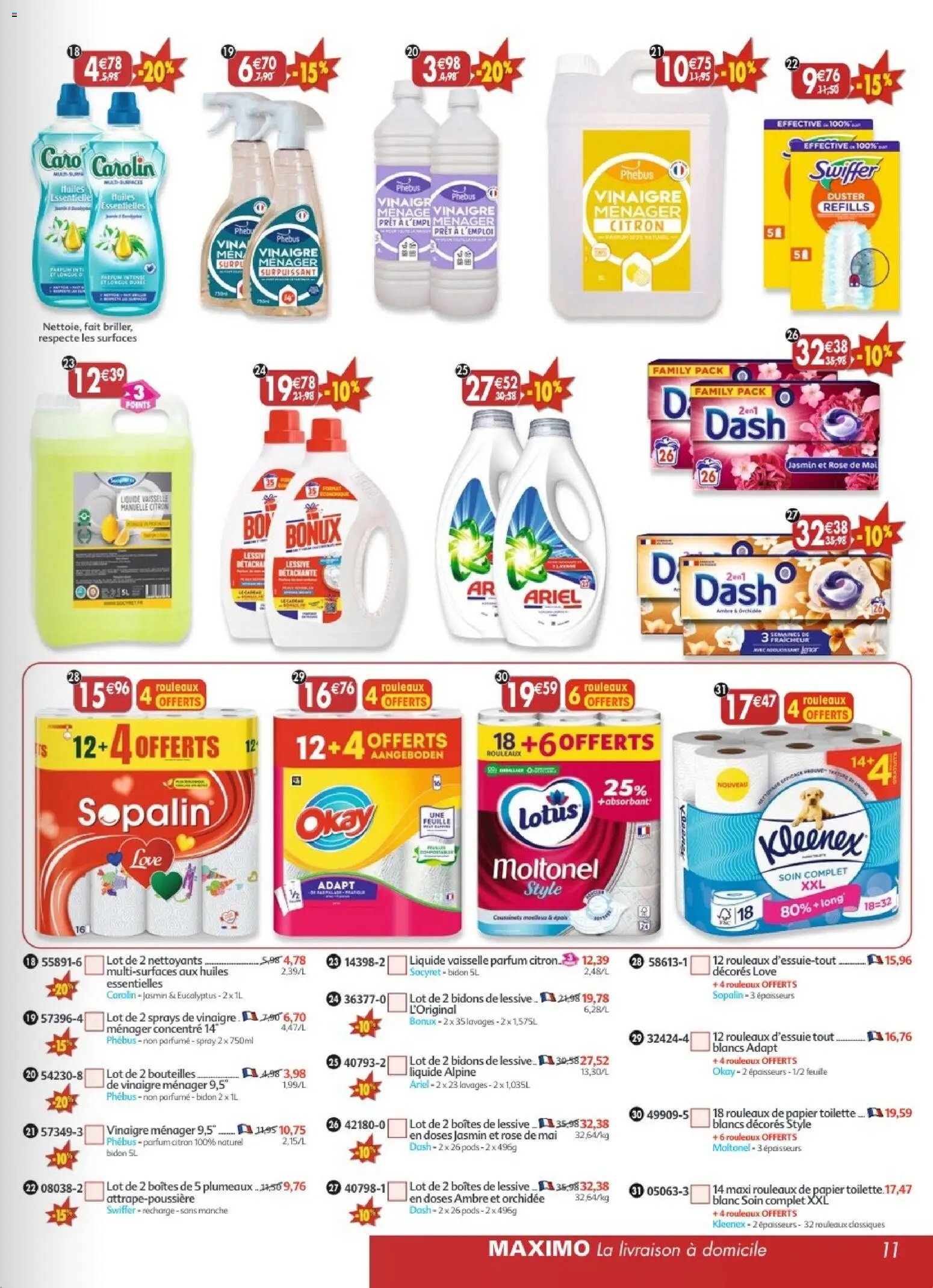 Maximo catalogue epicerie (2026-03-27 - 2026-04-23)