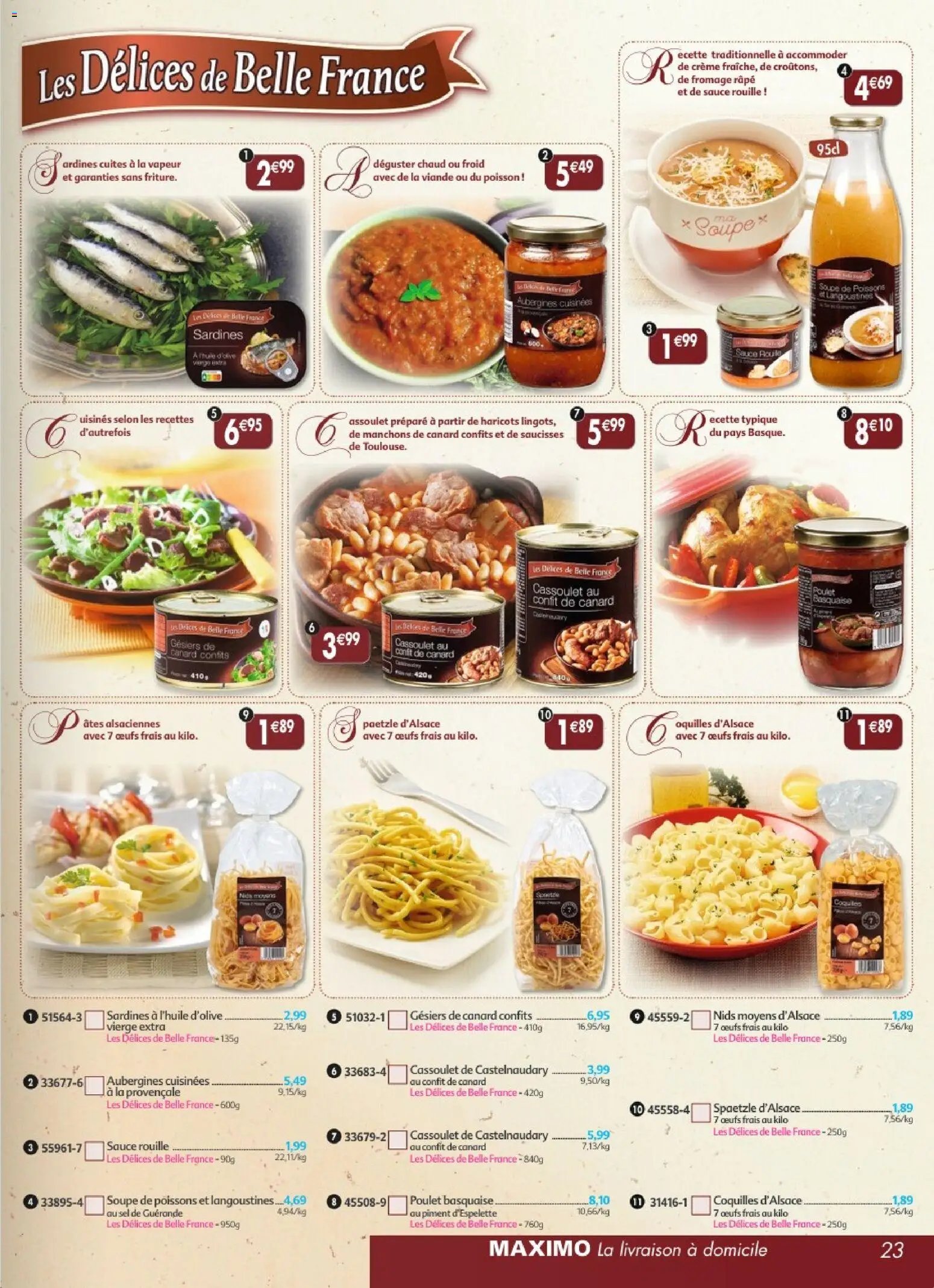 Maximo catalogue epicerie (2026-03-27 - 2026-04-23)