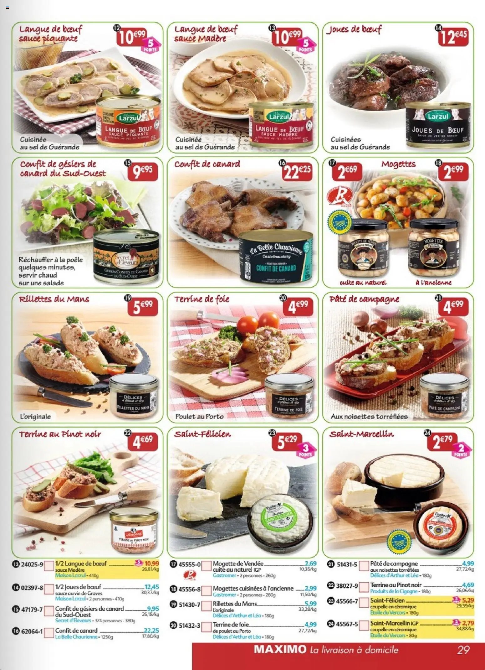 Maximo catalogue epicerie (2026-03-27 - 2026-04-23)