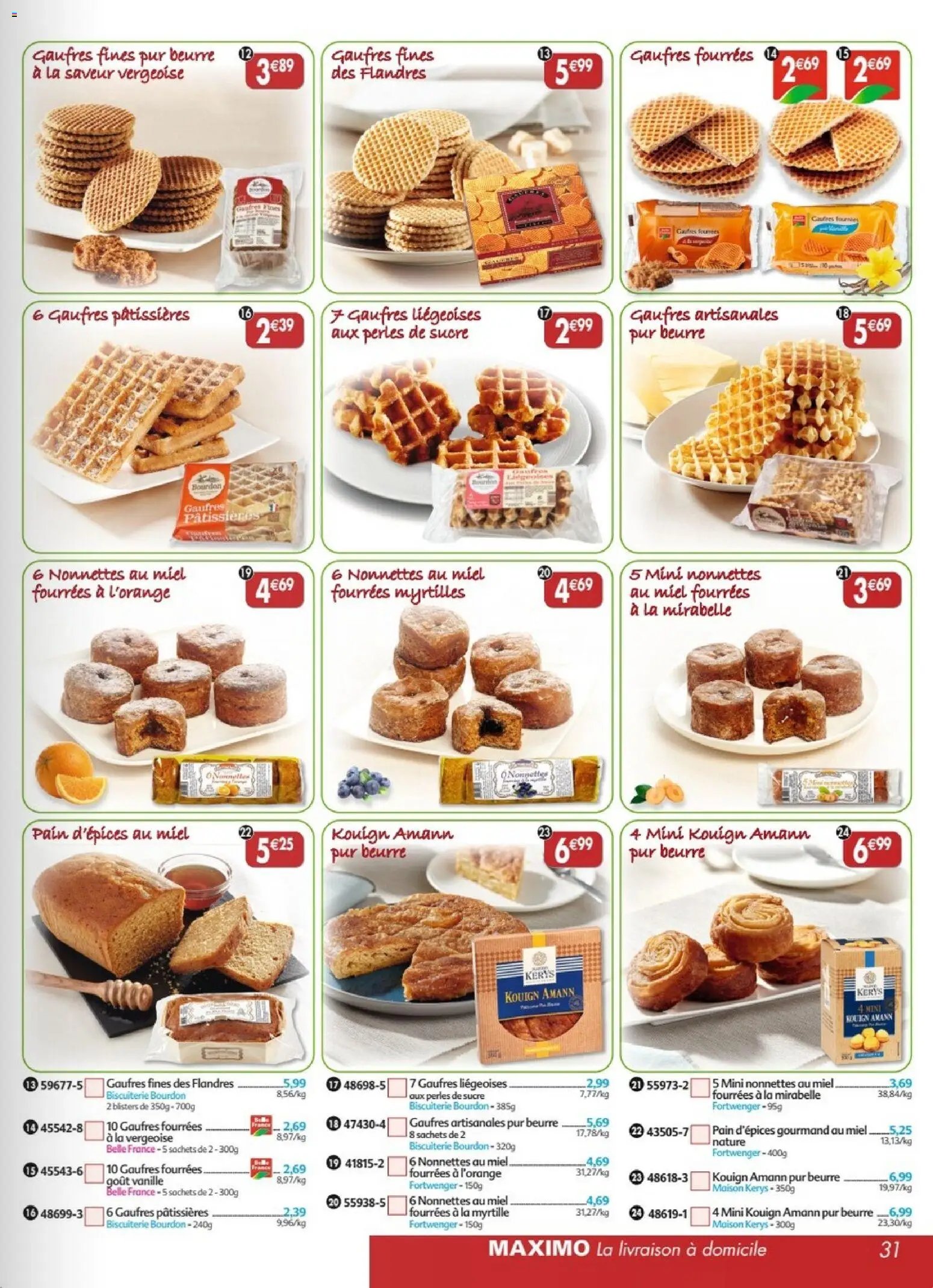 Maximo catalogue epicerie (2026-03-27 - 2026-04-23)