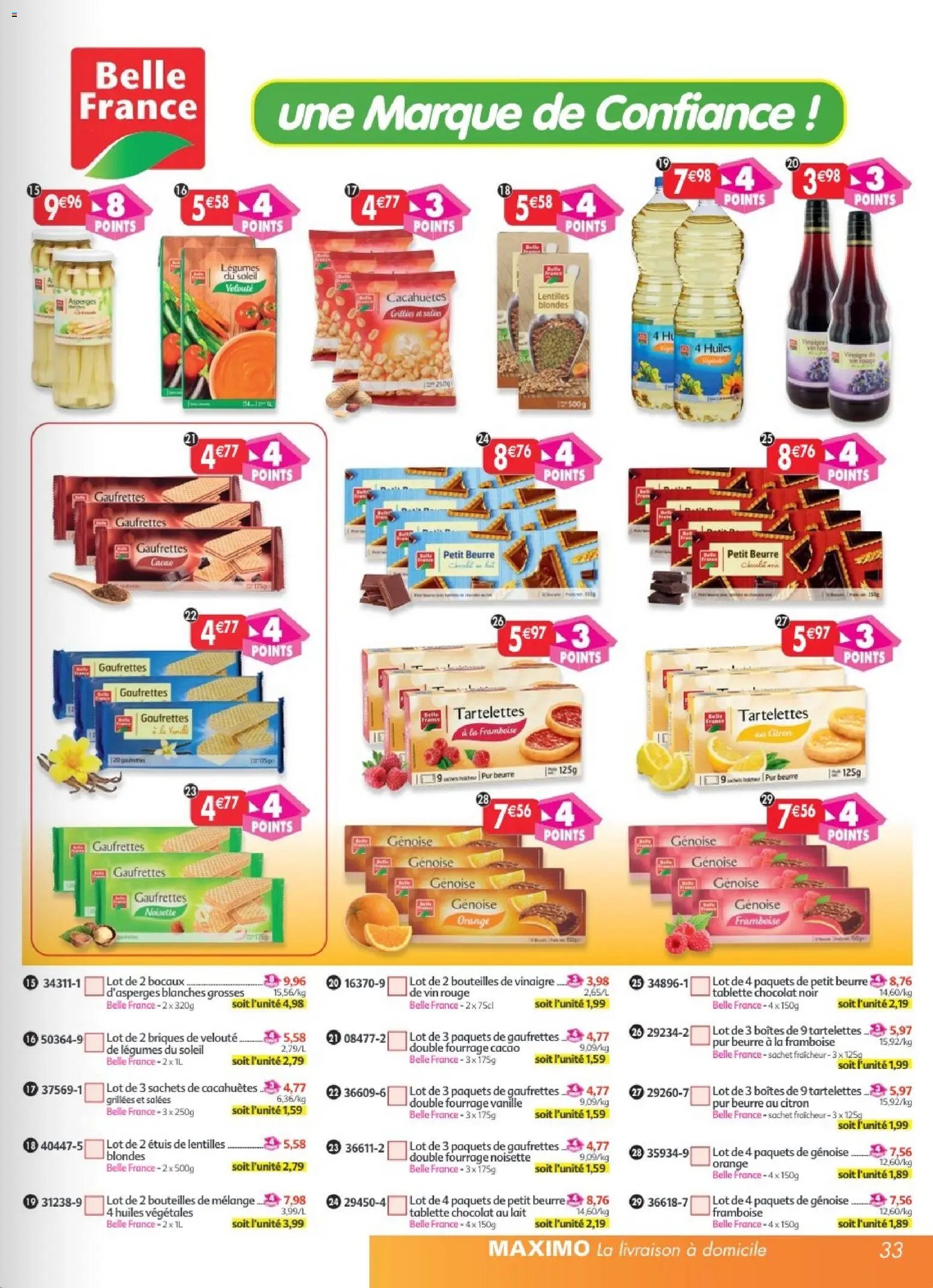 Maximo catalogue epicerie (2026-03-27 - 2026-04-23)