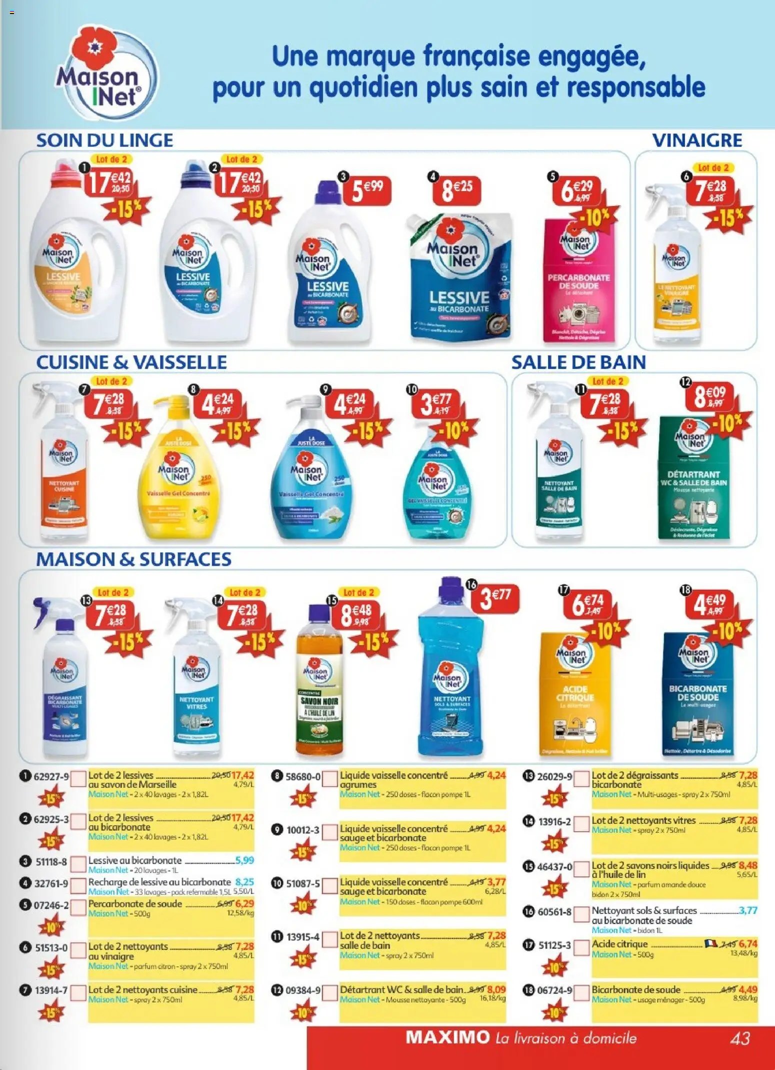 Maximo catalogue epicerie (2026-03-27 - 2026-04-23)