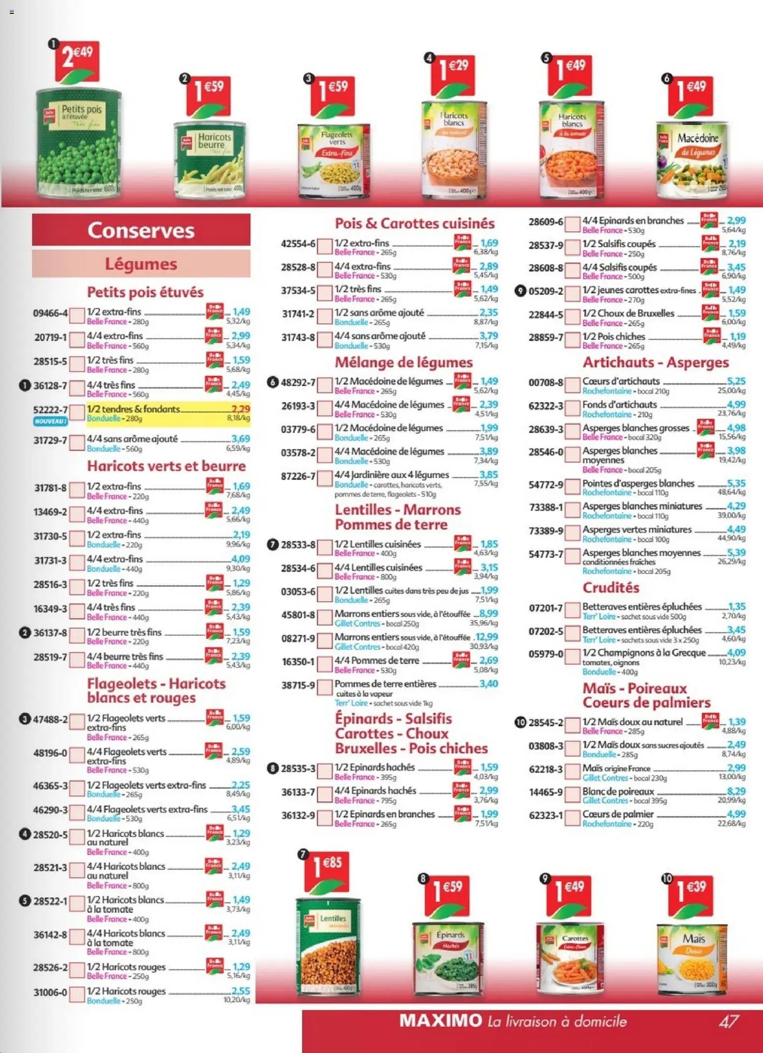 Maximo catalogue epicerie (2026-03-27 - 2026-04-23)