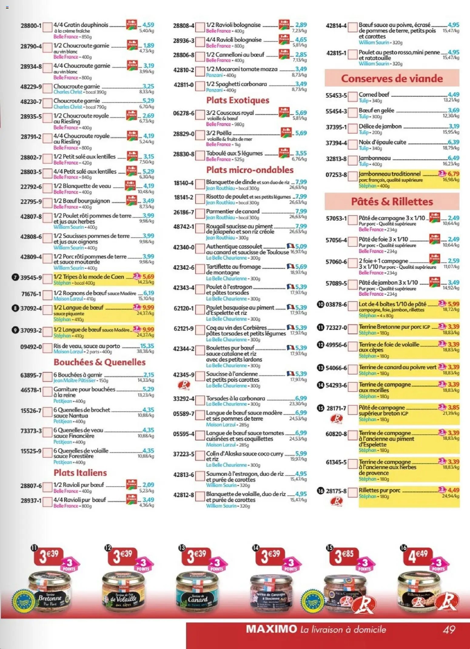 Maximo catalogue epicerie (2026-03-27 - 2026-04-23)