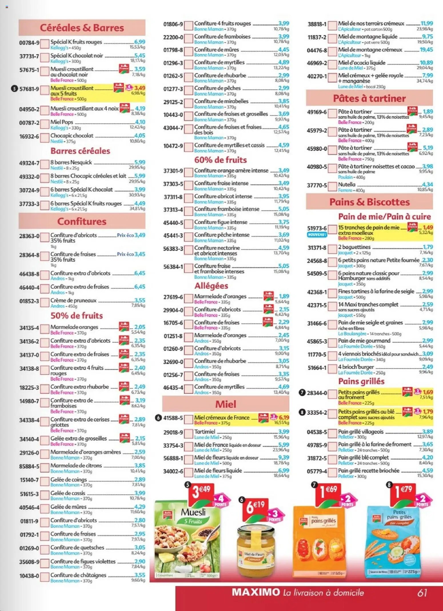 Maximo catalogue epicerie (2026-03-27 - 2026-04-23)