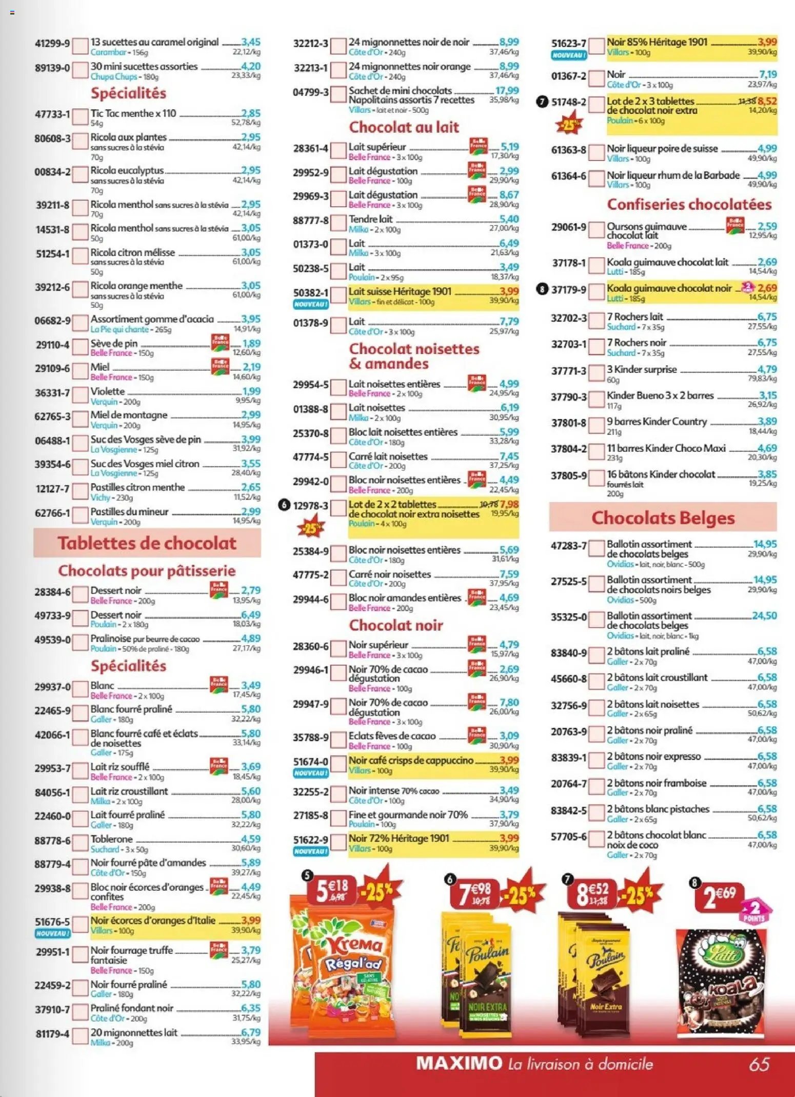 Maximo catalogue epicerie (2026-03-27 - 2026-04-23)