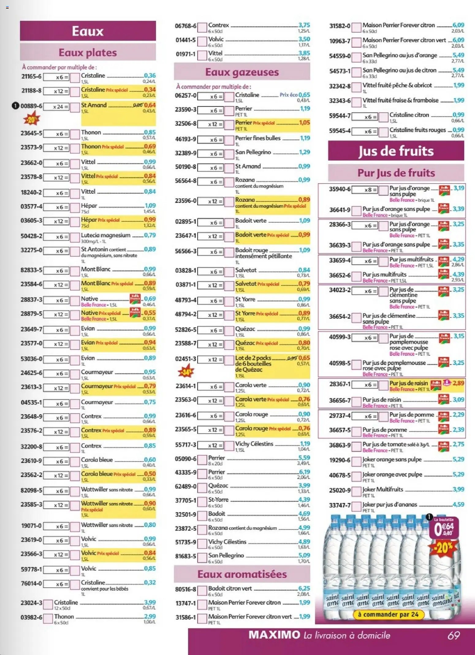 Maximo catalogue epicerie (2026-03-27 - 2026-04-23)