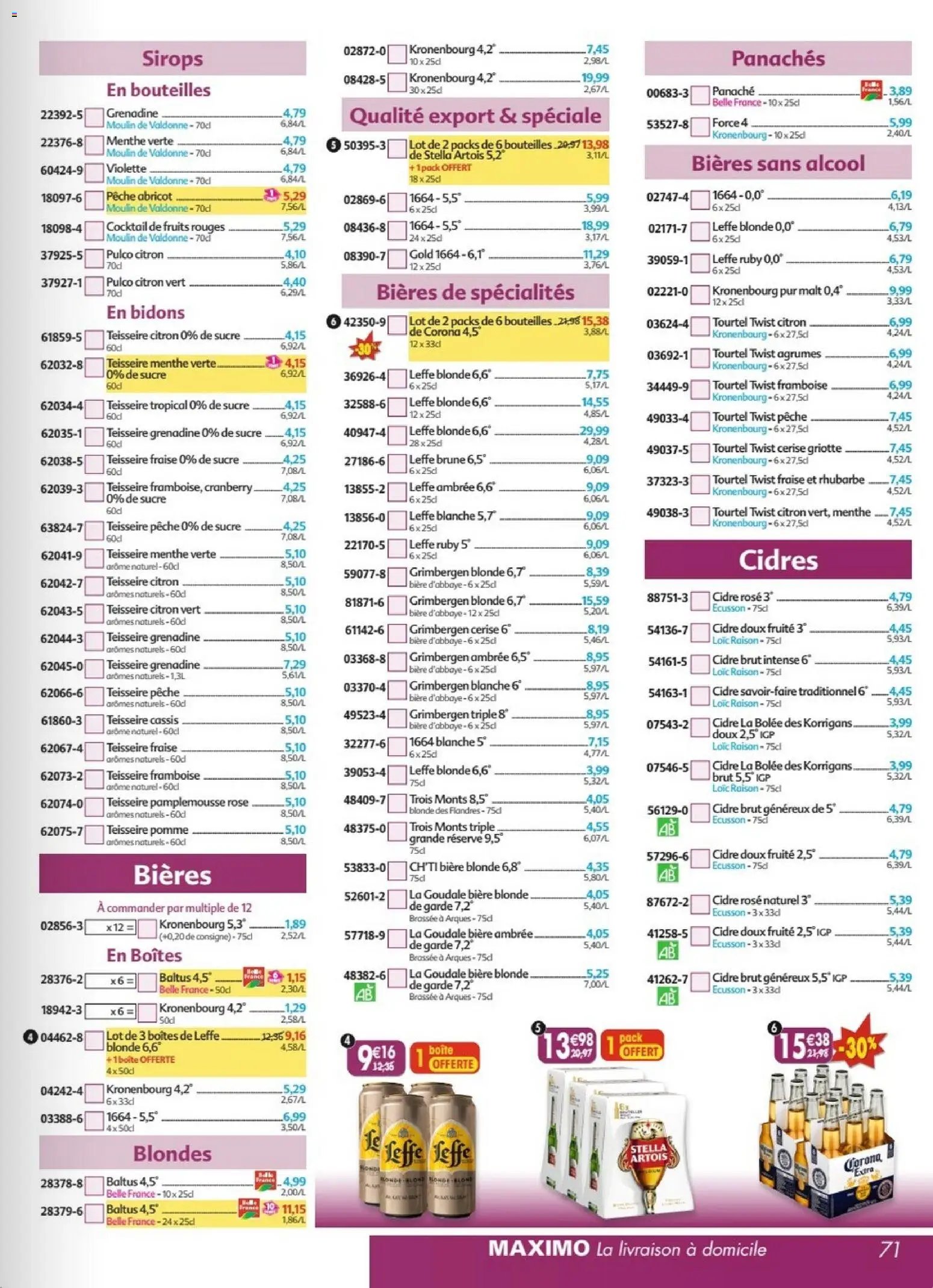 Maximo catalogue epicerie (2026-03-27 - 2026-04-23)