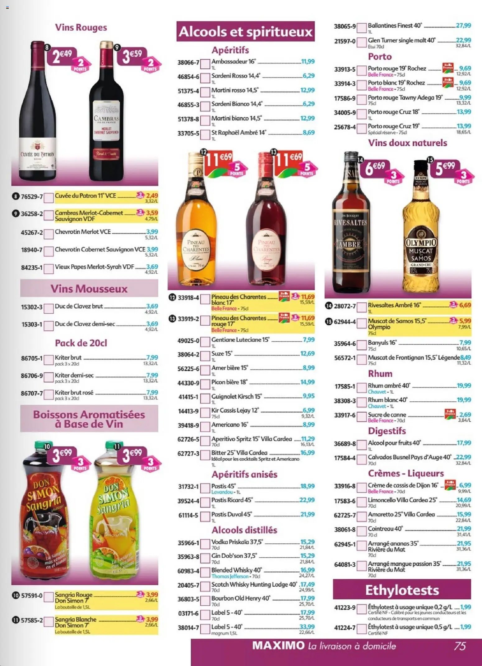 Maximo catalogue epicerie (2026-03-27 - 2026-04-23)