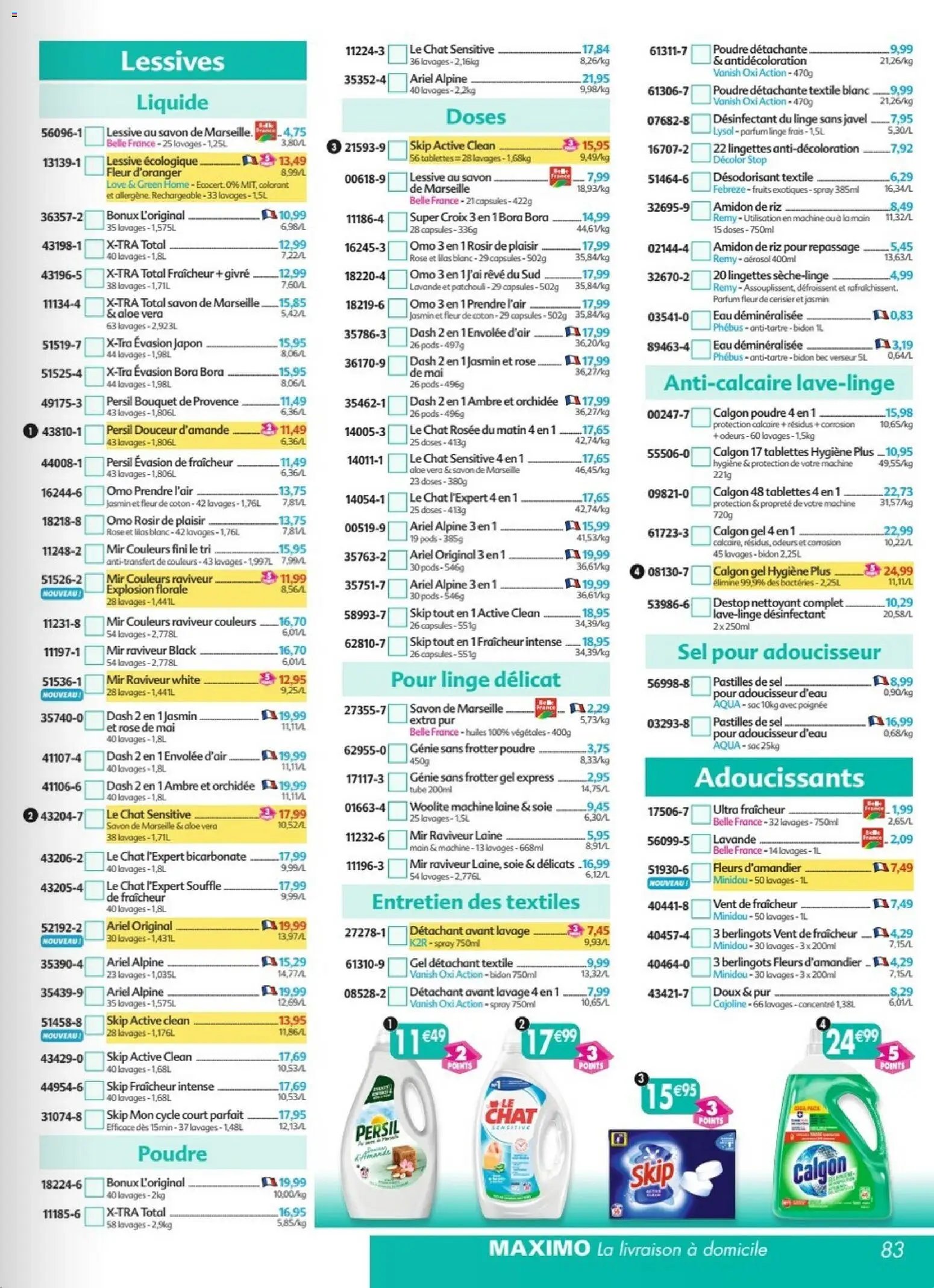 Maximo catalogue epicerie (2026-03-27 - 2026-04-23)