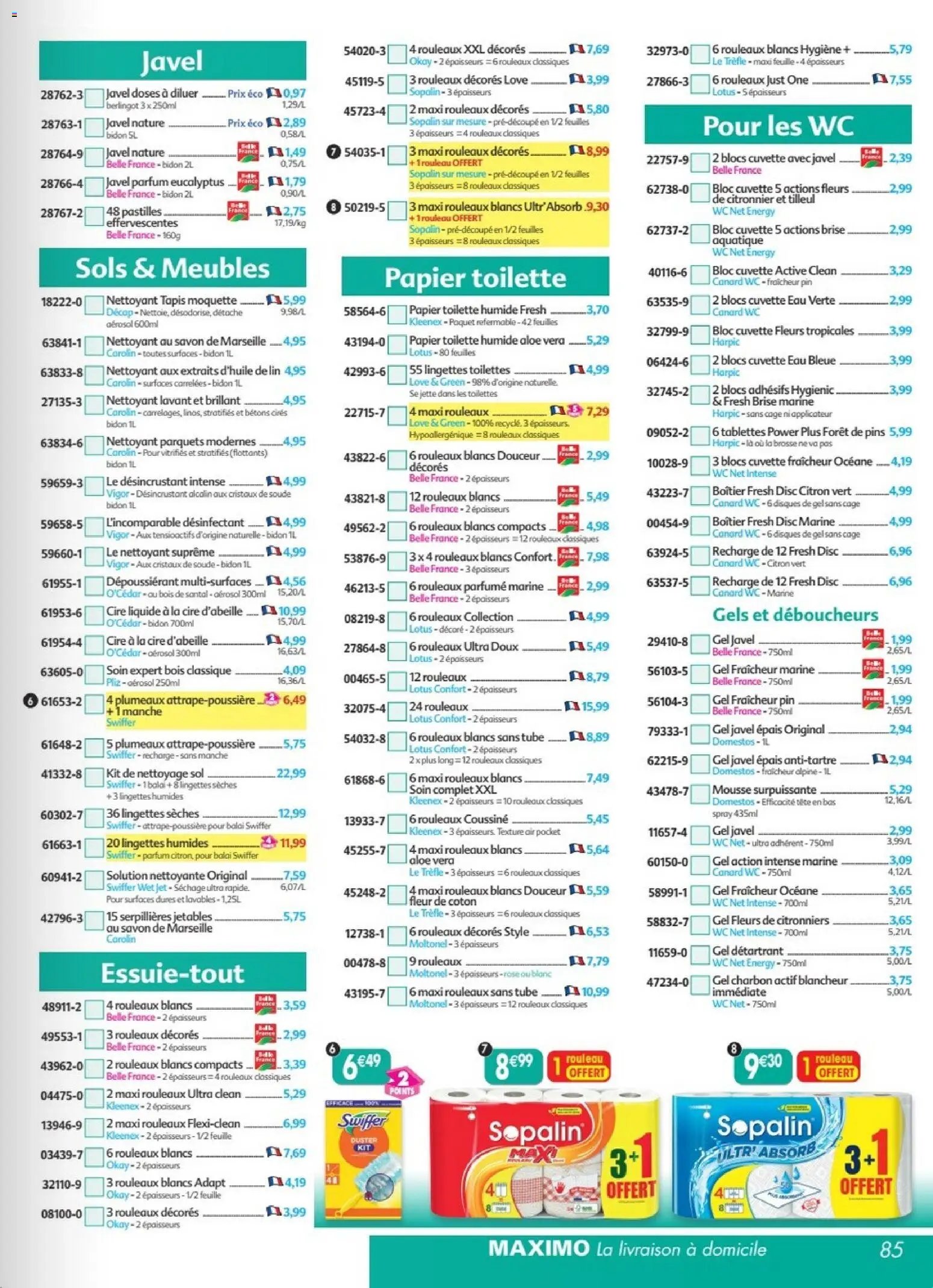 Maximo catalogue epicerie (2026-03-27 - 2026-04-23)