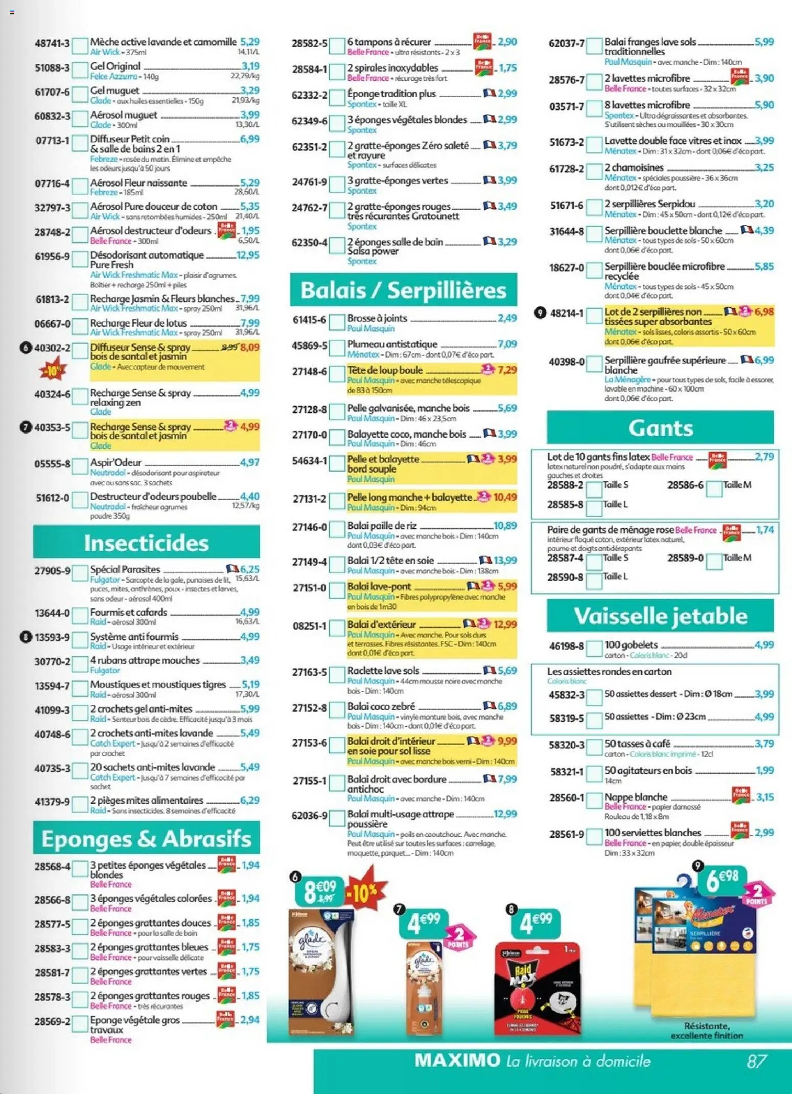 Maximo catalogue epicerie (2026-03-27 - 2026-04-23)