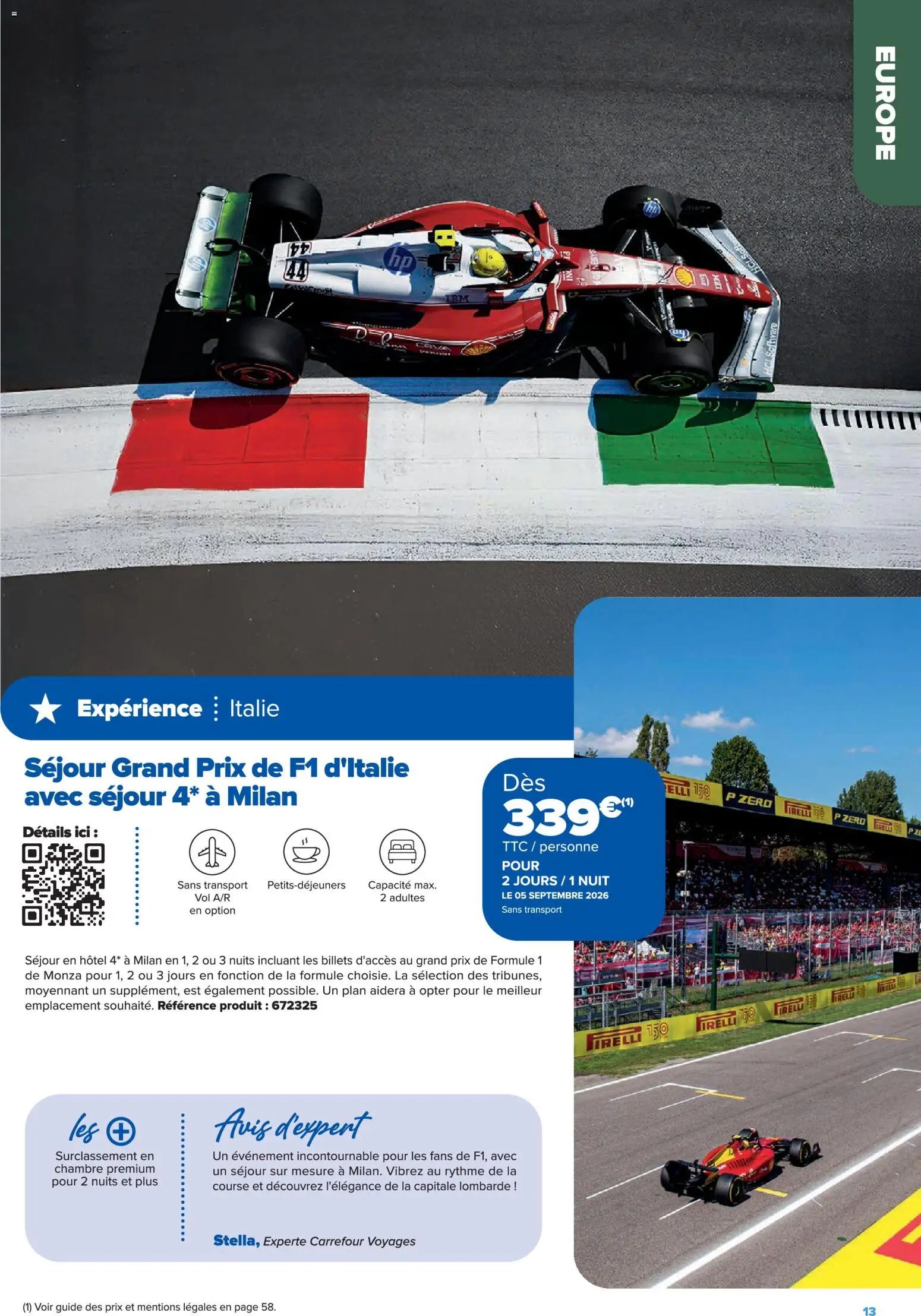 Carrefour contact Séjours & circuits