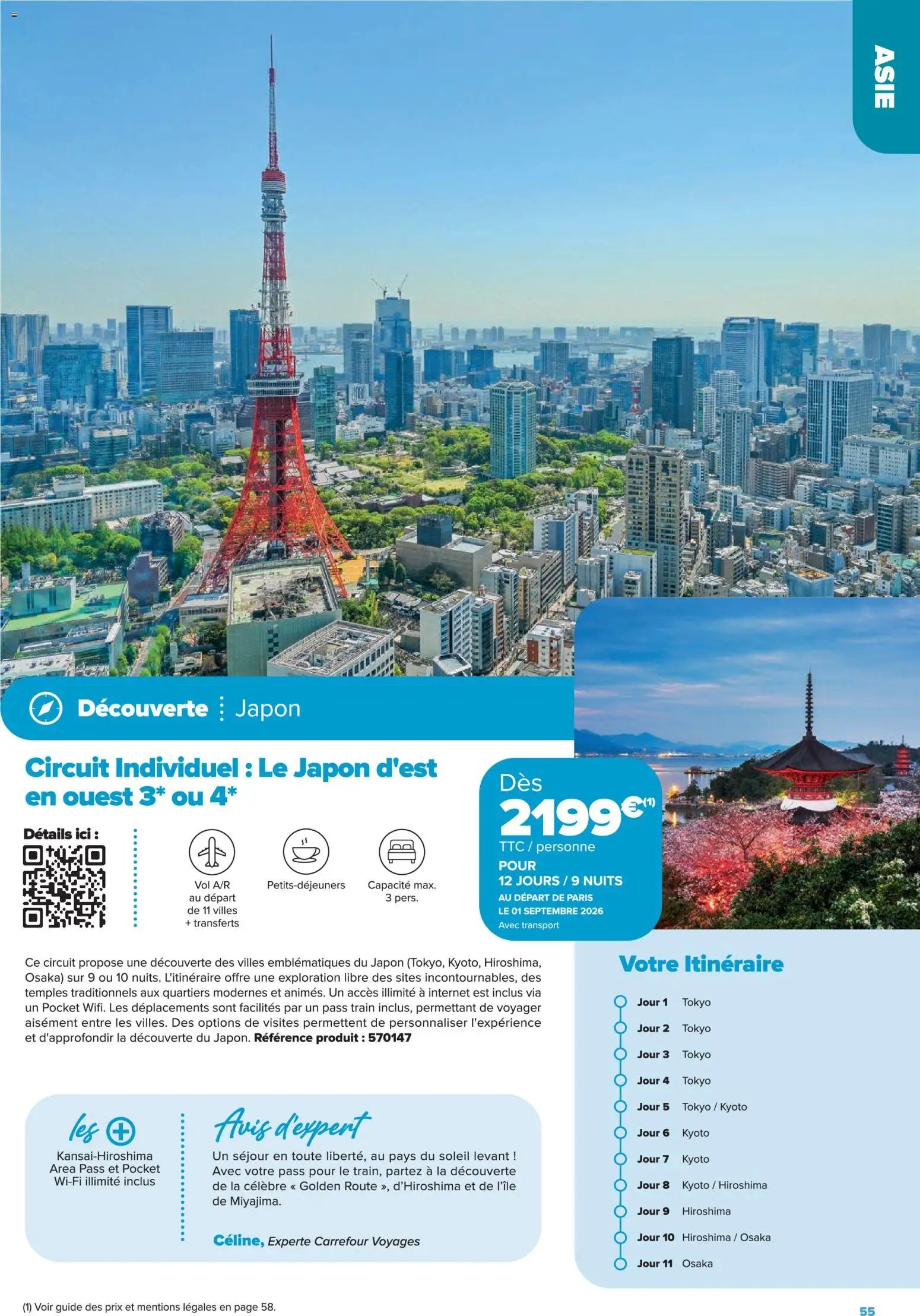 Carrefour contact Séjours & circuits