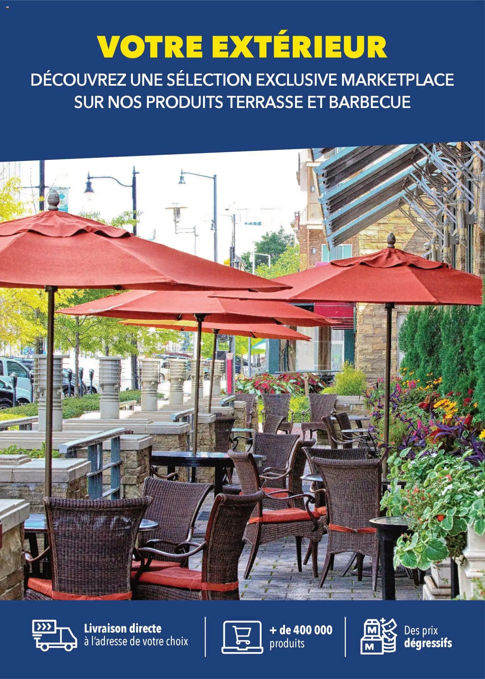 METRO Terrasse Offres Exclusives Marketplace