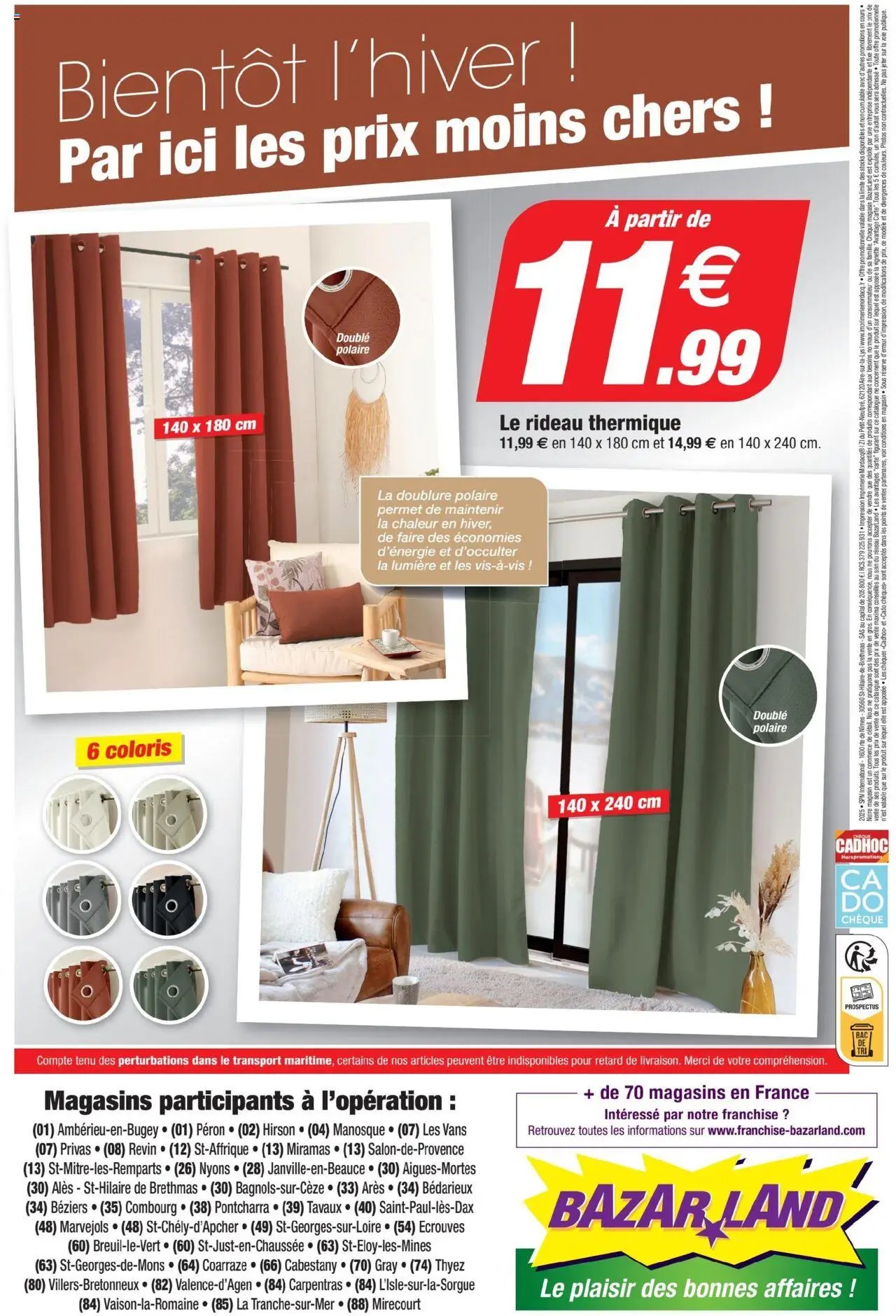 Bazarland - ccatalogue Halloween/Toussaint