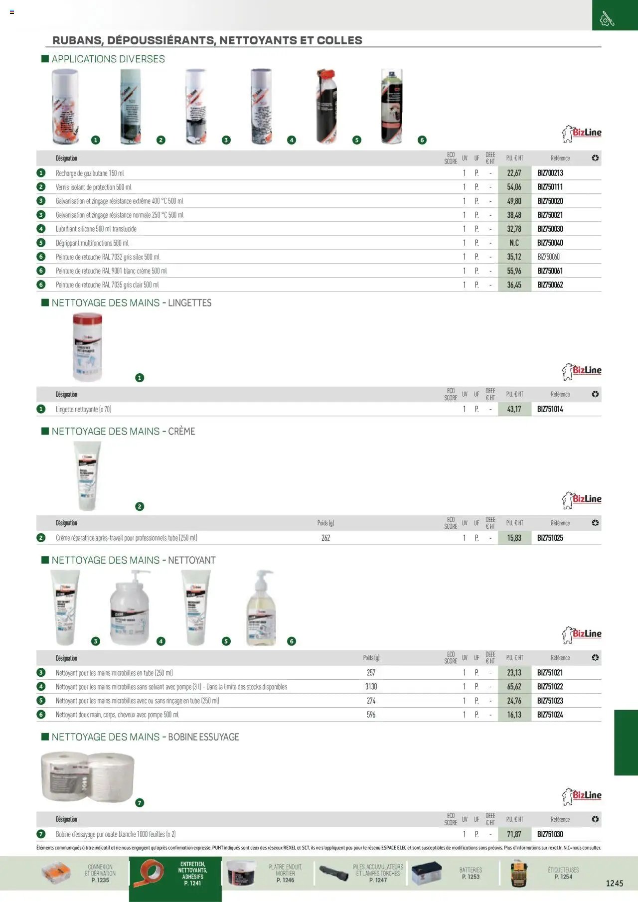 Rexel EPI, mesure, outillage, fixations et consommables (2024-12-01 - 2025-12-31)