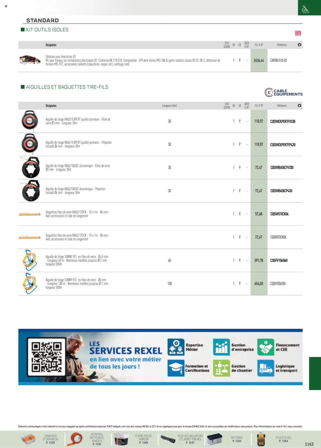 Rexel EPI, mesure, outillage, fixations et consommables (2024-12-01 - 2025-12-31)