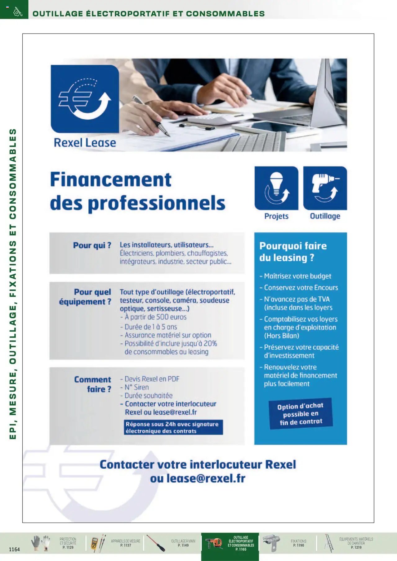 Rexel EPI, mesure, outillage, fixations et consommables (2024-12-01 - 2025-12-31)