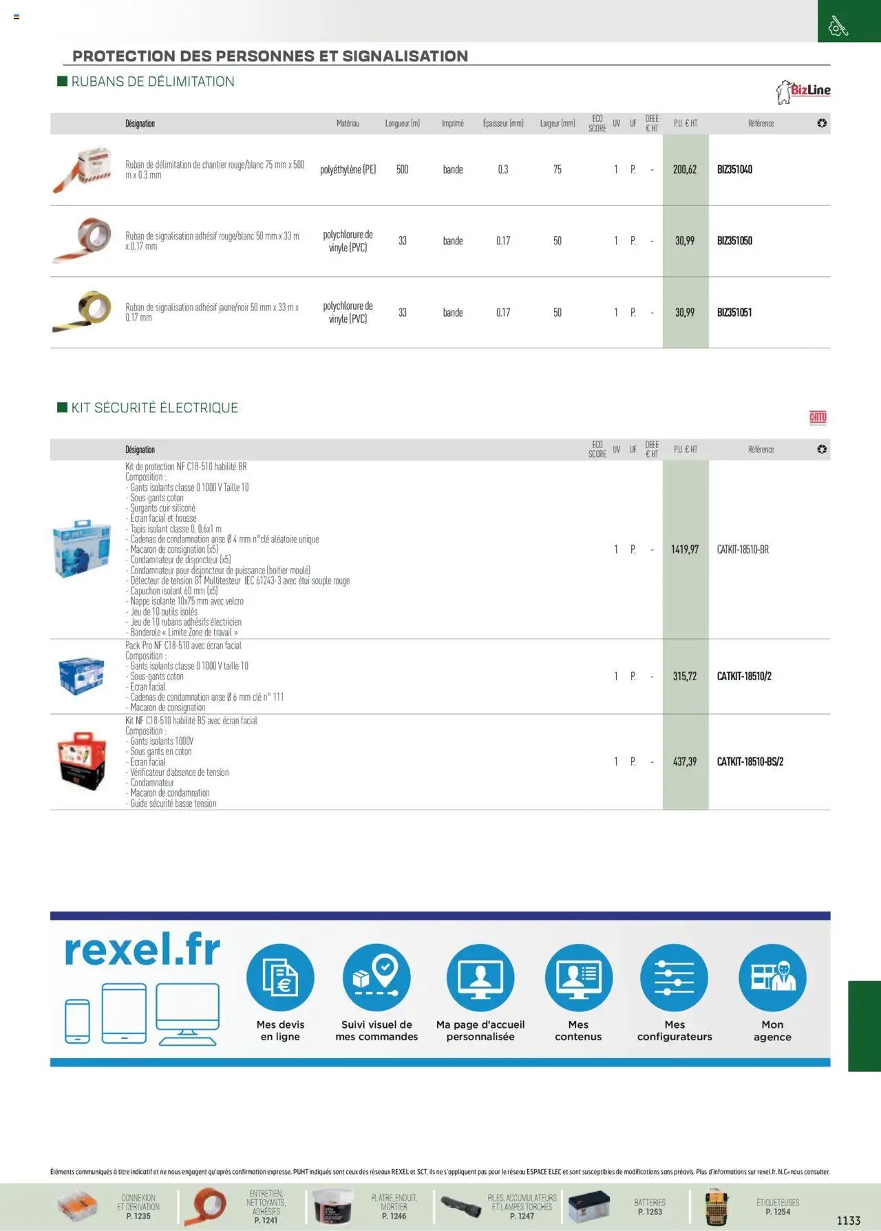 Rexel EPI, mesure, outillage, fixations et consommables (2024-12-01 - 2025-12-31)