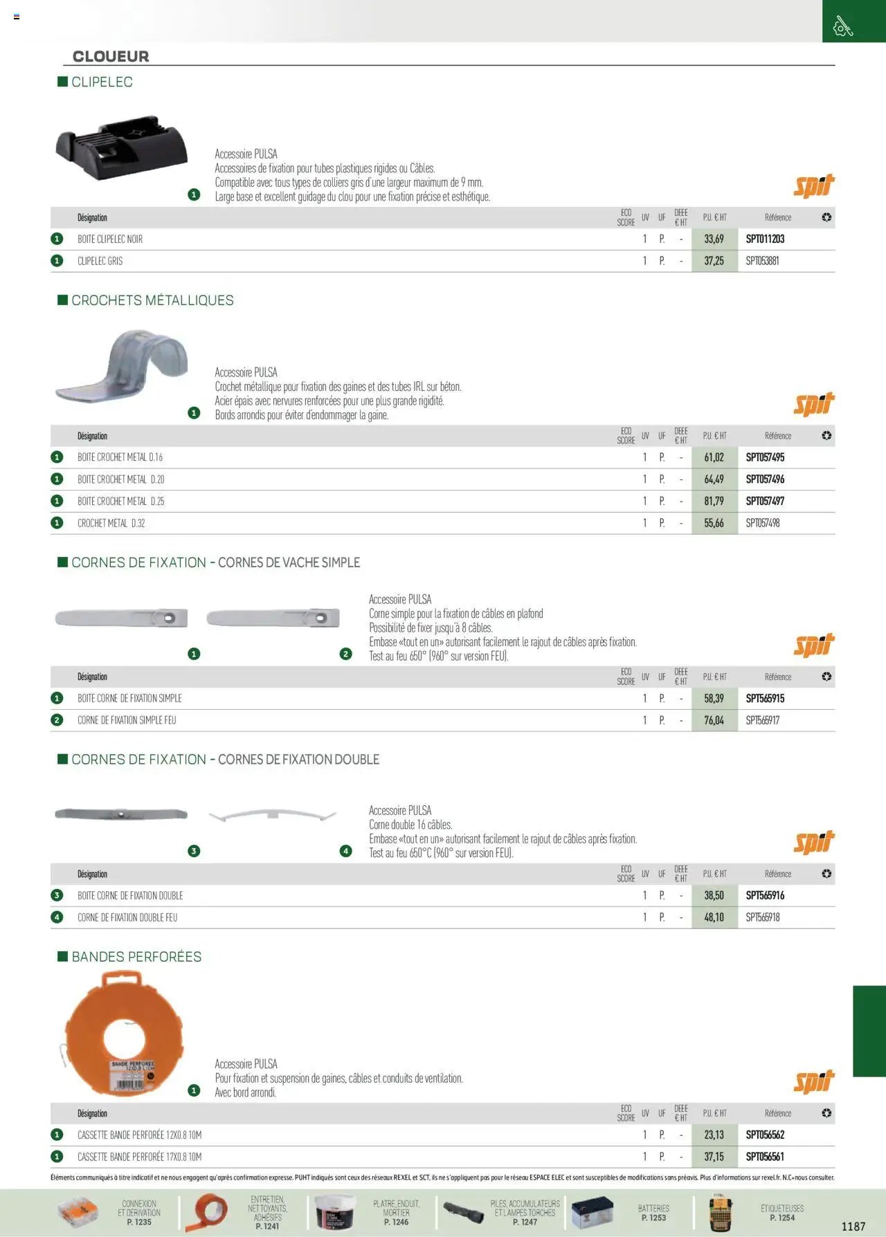 Rexel EPI, mesure, outillage, fixations et consommables (2024-12-01 - 2025-12-31)